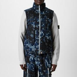 Stone Island Camo Gilet  Sn44