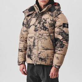 Stone Island Camouflage Thermo-Sensitive Down Jacket