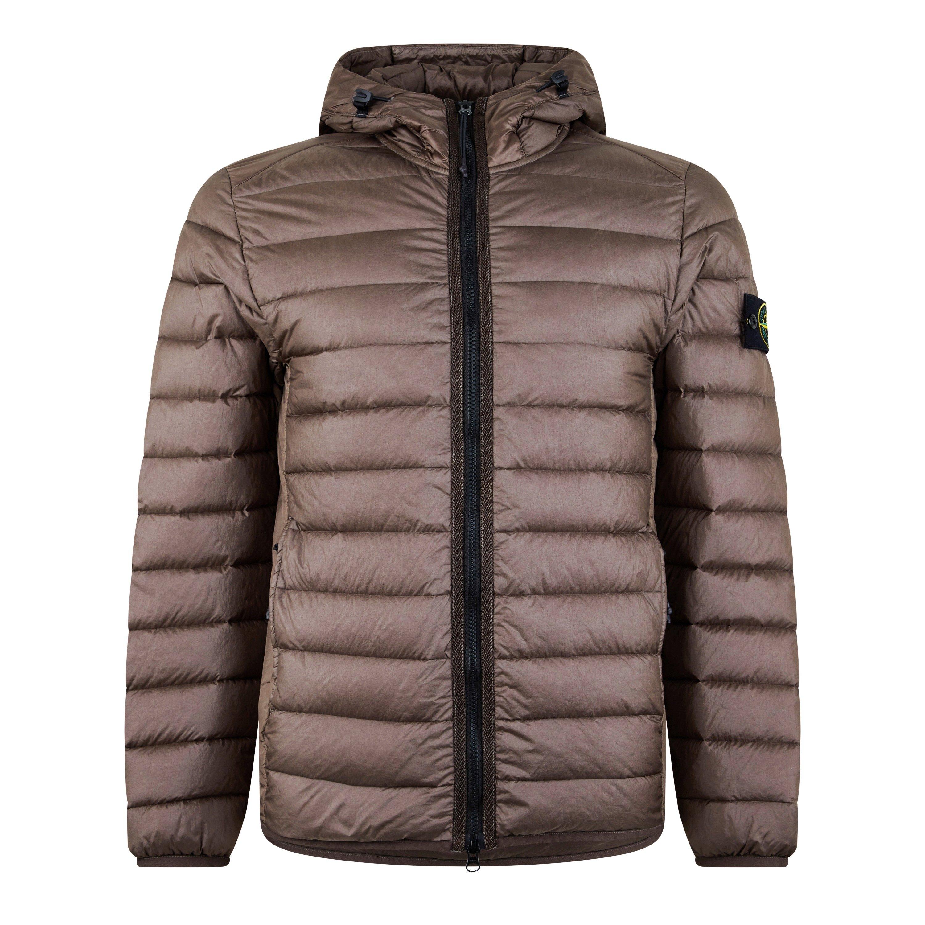 Noce V0075 - Stone Island - Men's Compass Badge Duck Down Windproof Short Puffer Jacket - 5