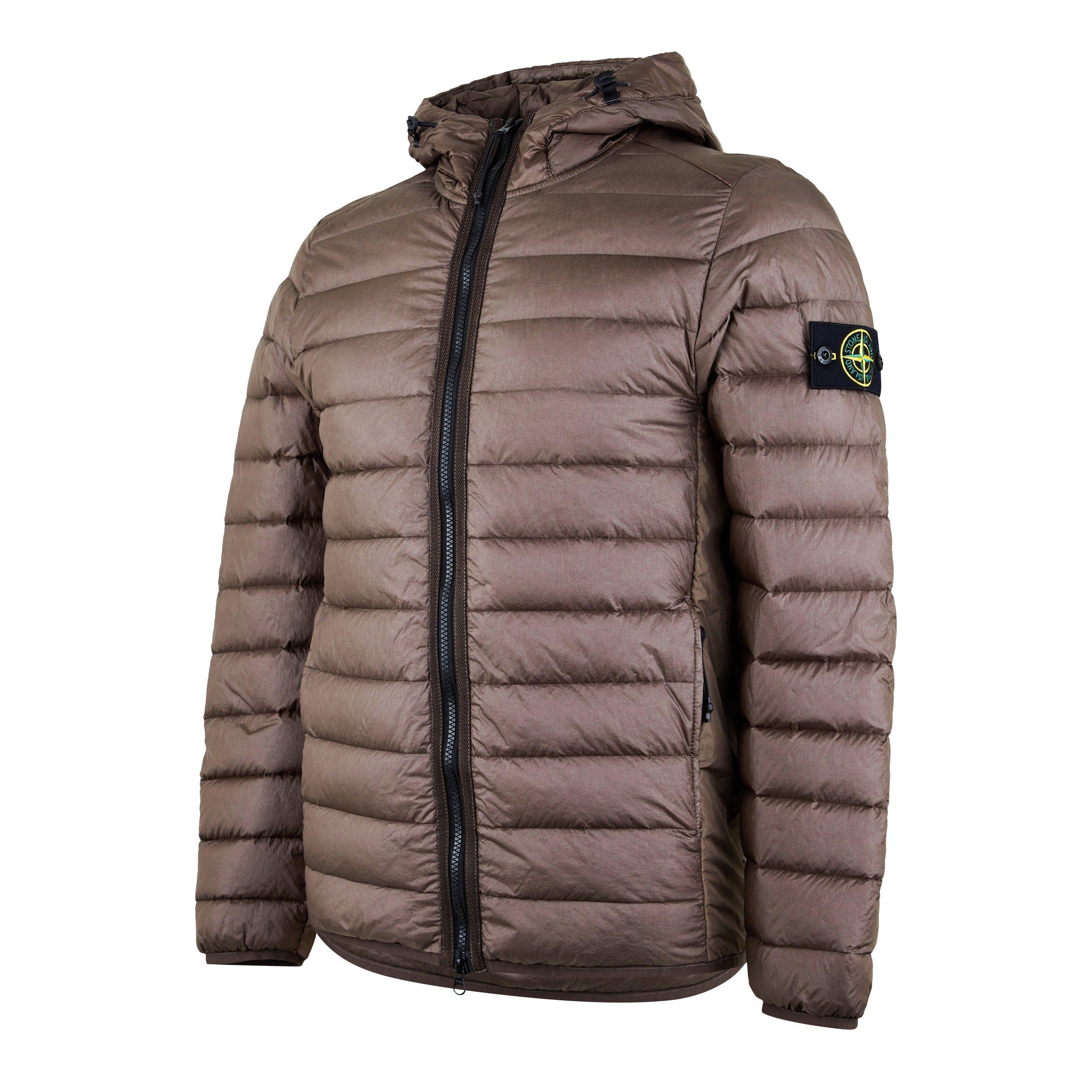 Noce V0075 - Stone Island - Men's Compass Badge Duck Down Windproof Short Puffer Jacket - 7