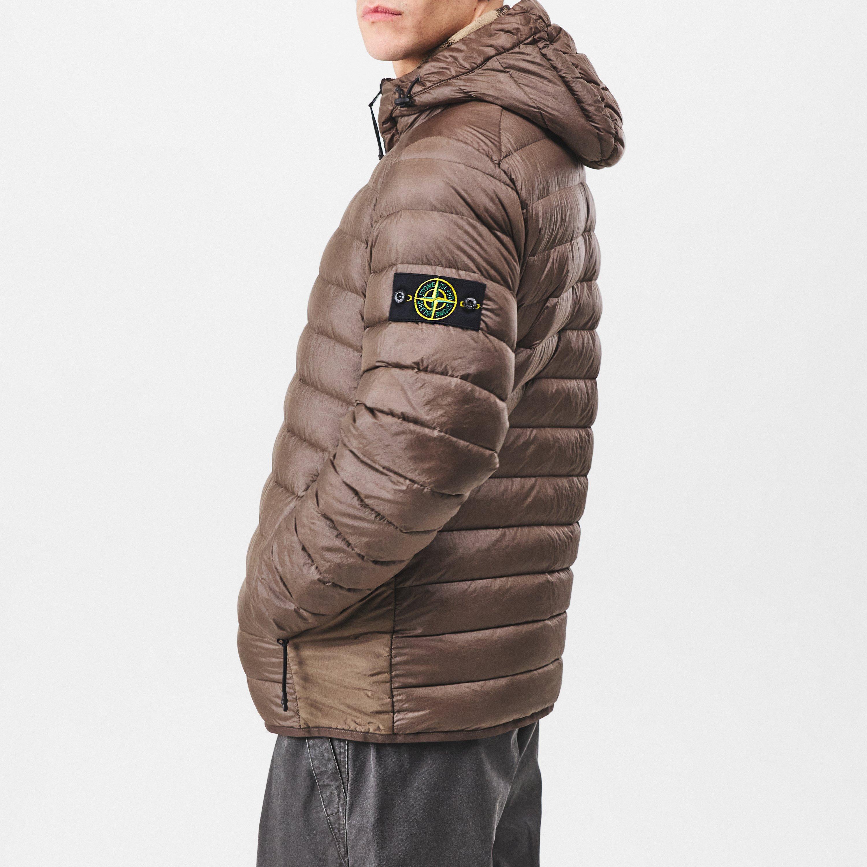 Noce V0075 - Stone Island - Men's Compass Badge Duck Down Windproof Short Puffer Jacket - 5