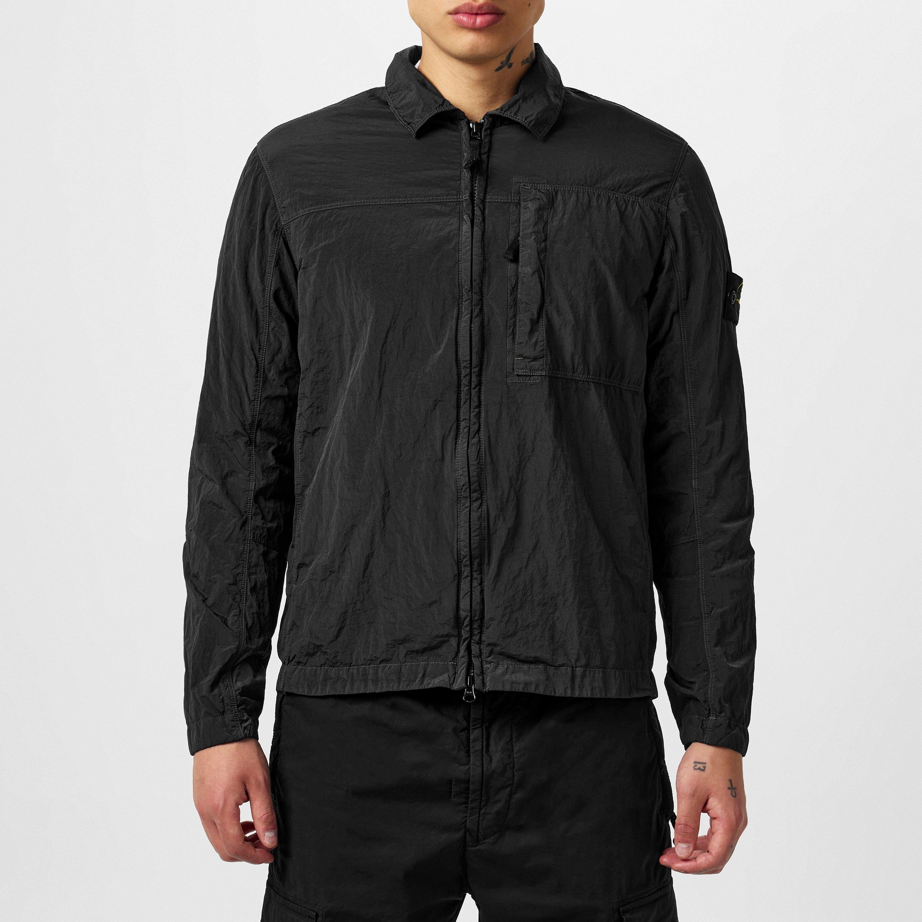 Stone Island | Garment Dyed Crinkle Reps Overshirt | Overshirts