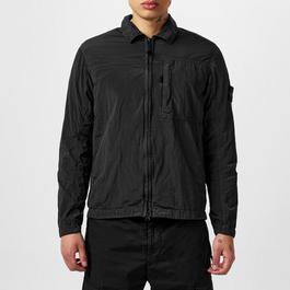 Stone Island Garment Dyed Crinkle Reps Overshirt