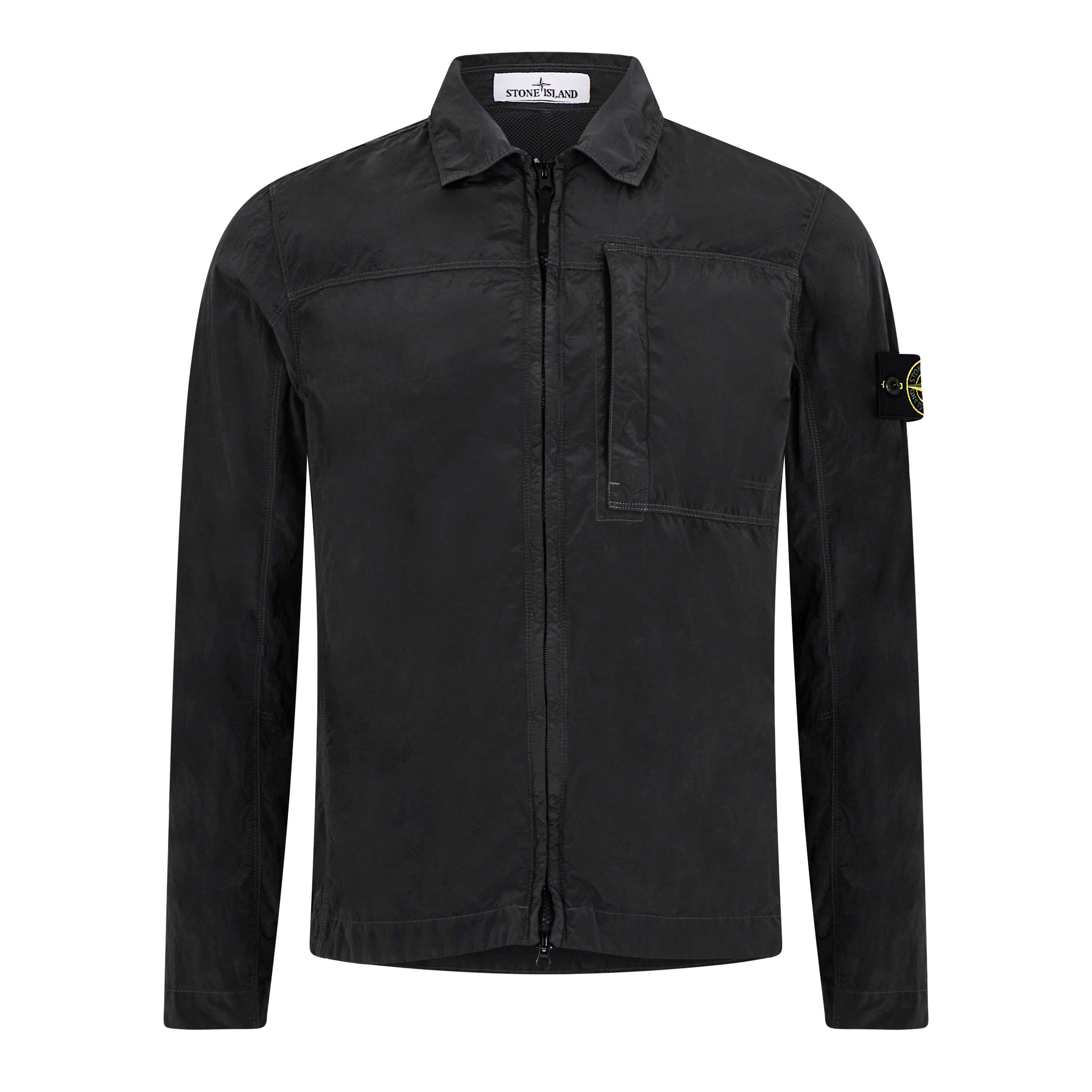 Stone Island | Garment Dyed Crinkle Reps Overshirt