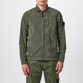 Stone Island Garment Dyed Crinkle Reps Overshirt