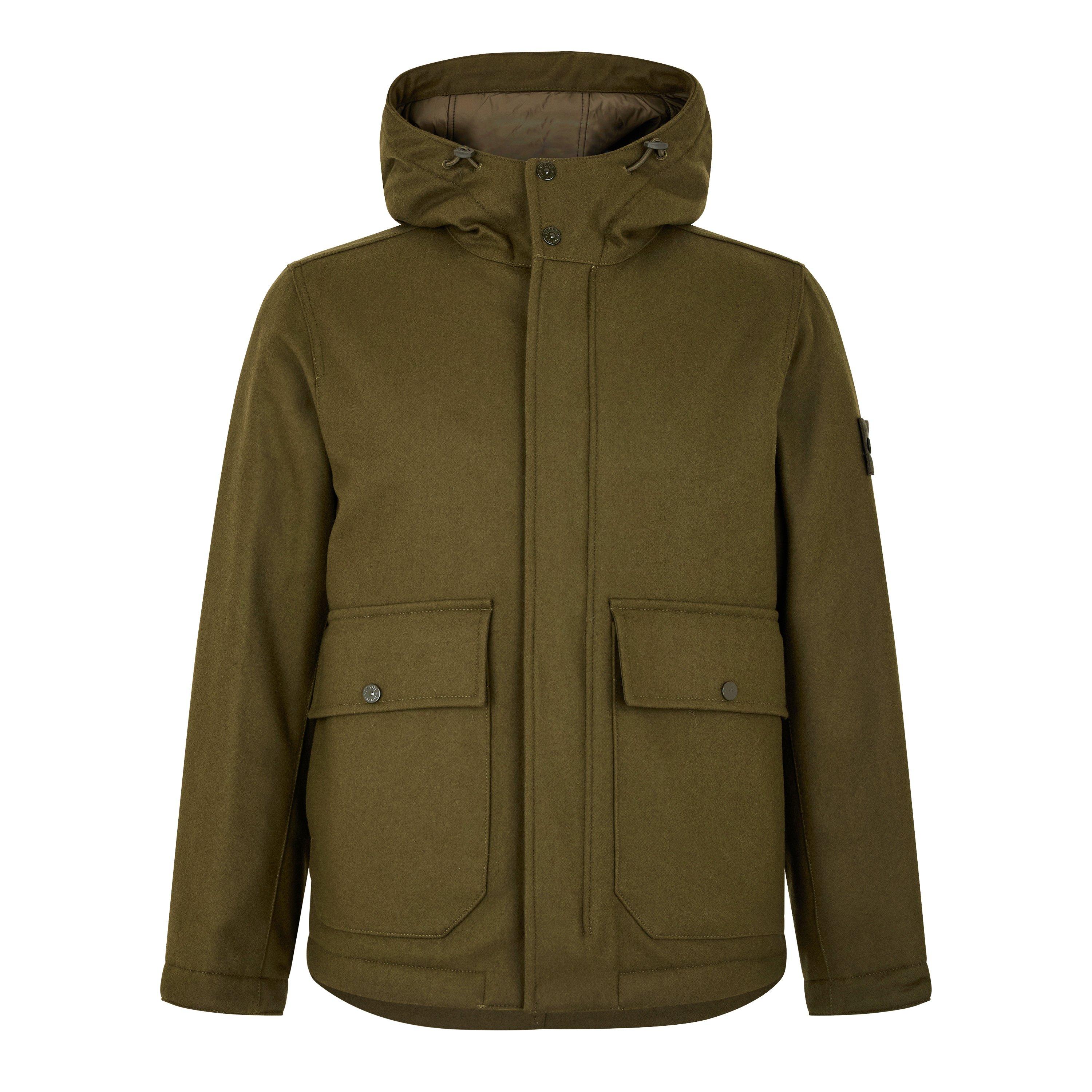 Verde Mil V0054 - Stone Island Ghost - Men's Ghost Long Sleeve Field Jacket - 5