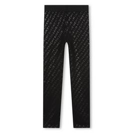 GIVENCHY Logo Print Leggings Juniors