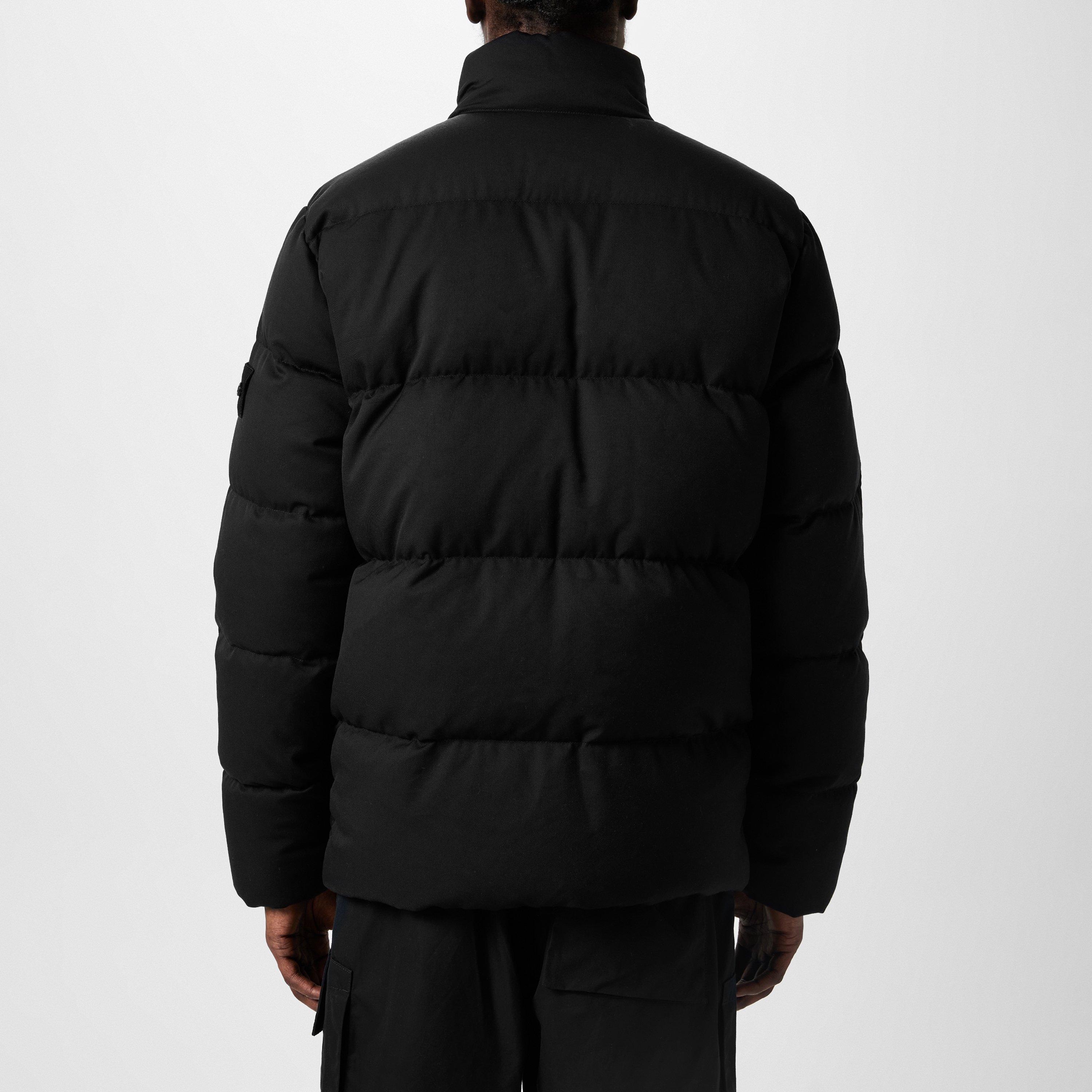 Nero V0029 - Stone Island Ghost - Men's Ghost Down Long Sleeve Short Puffer Jacket - 3