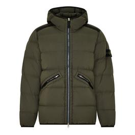 Stone Island Hooded Down Jacket