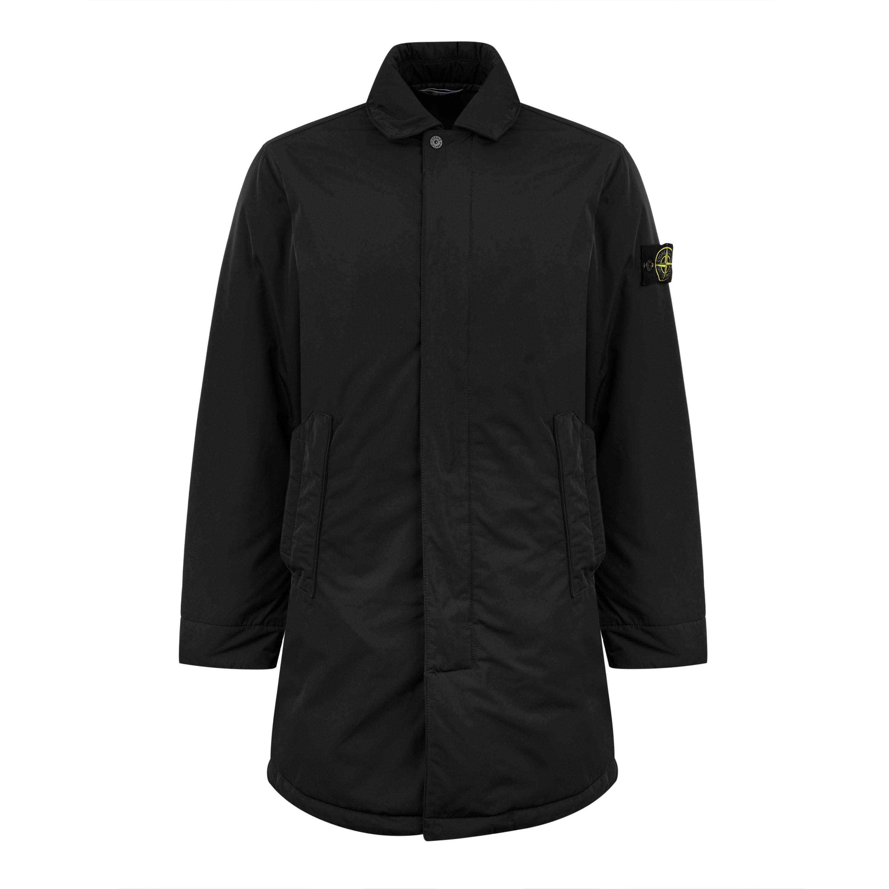 Stone island micro reps trench coat on sale