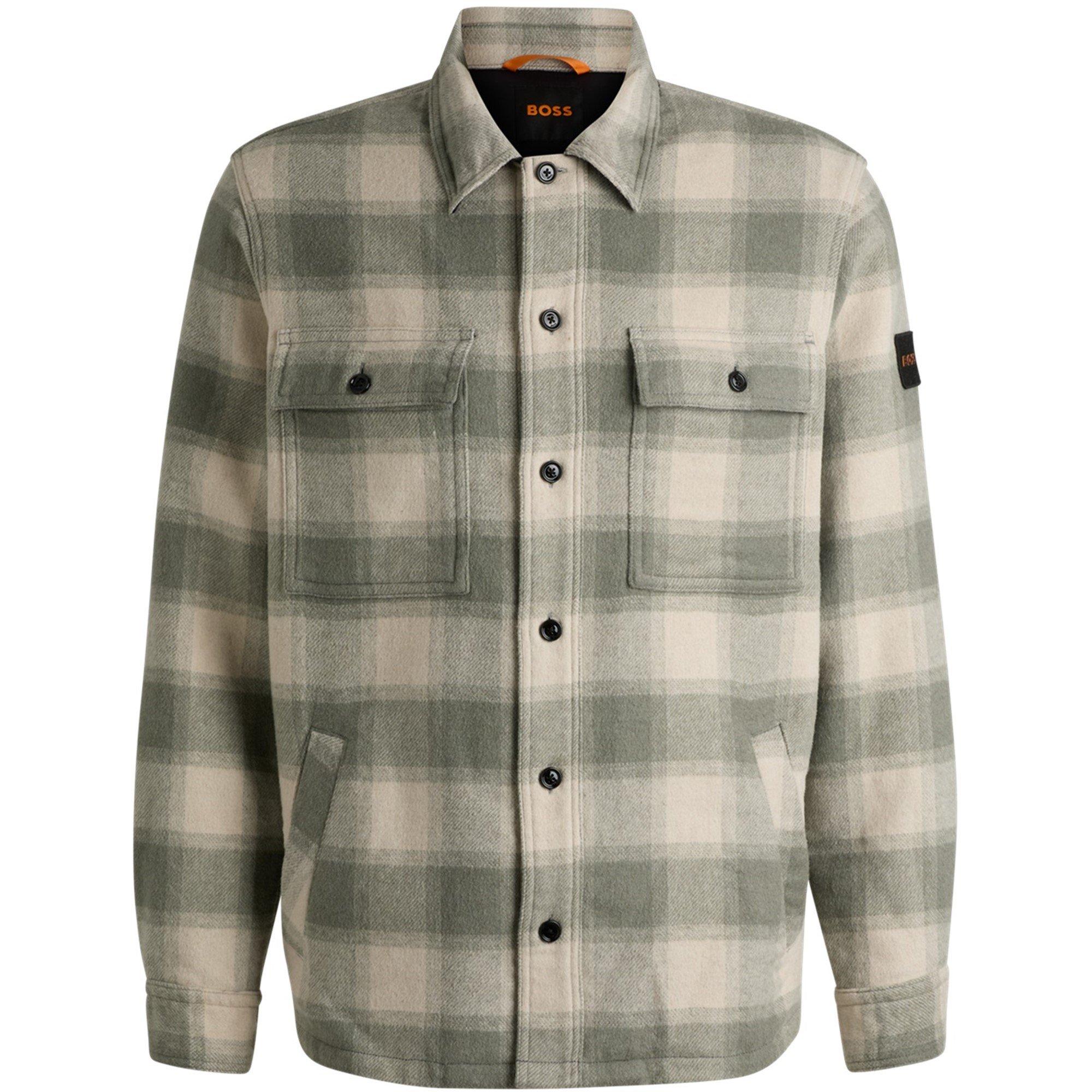Light Beige 271 - Boss - Men's Lassie M  Orange Overshirt