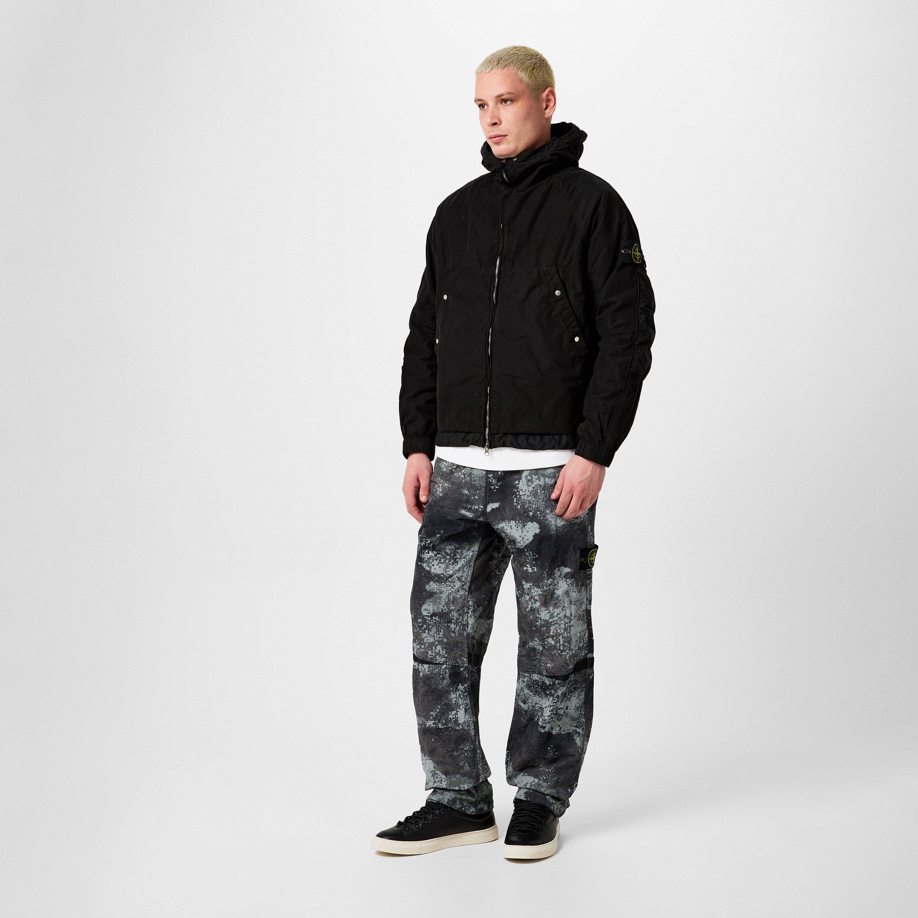 Nero V0029 - Stone Island - Men's David T C Lightweight Parka - 4