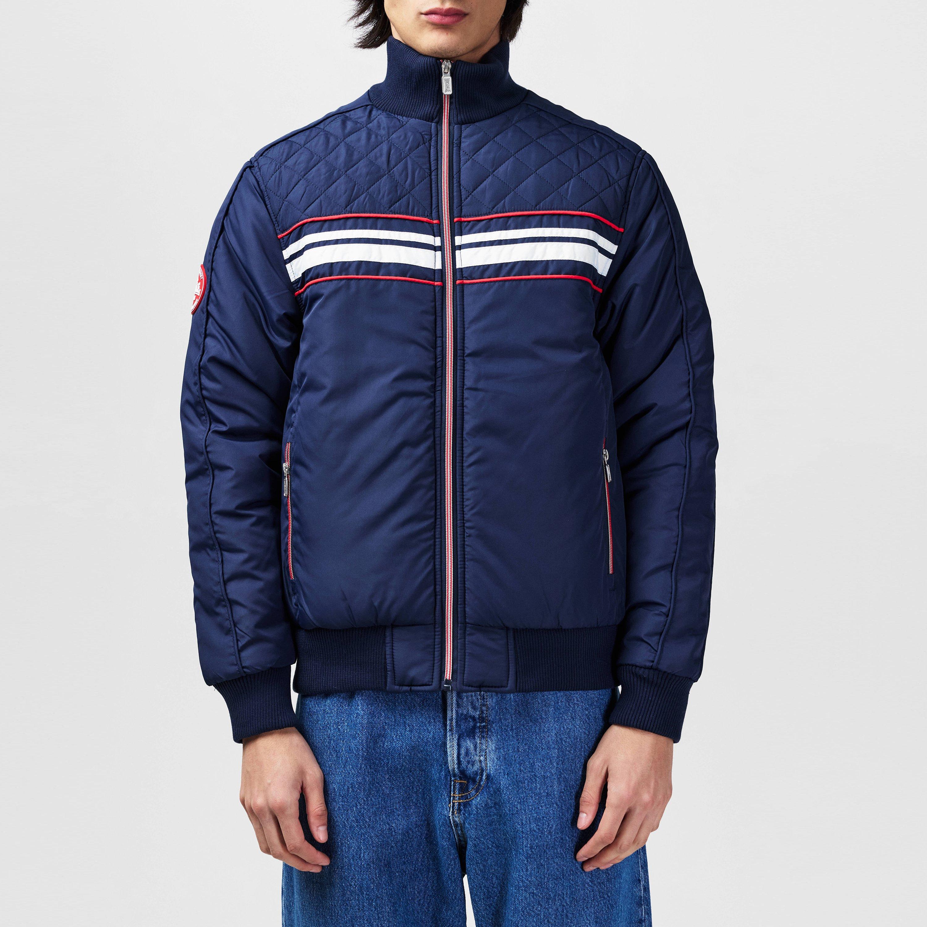 Marineblauw - Lonsdale - Athletic Bomber Jacket - 3