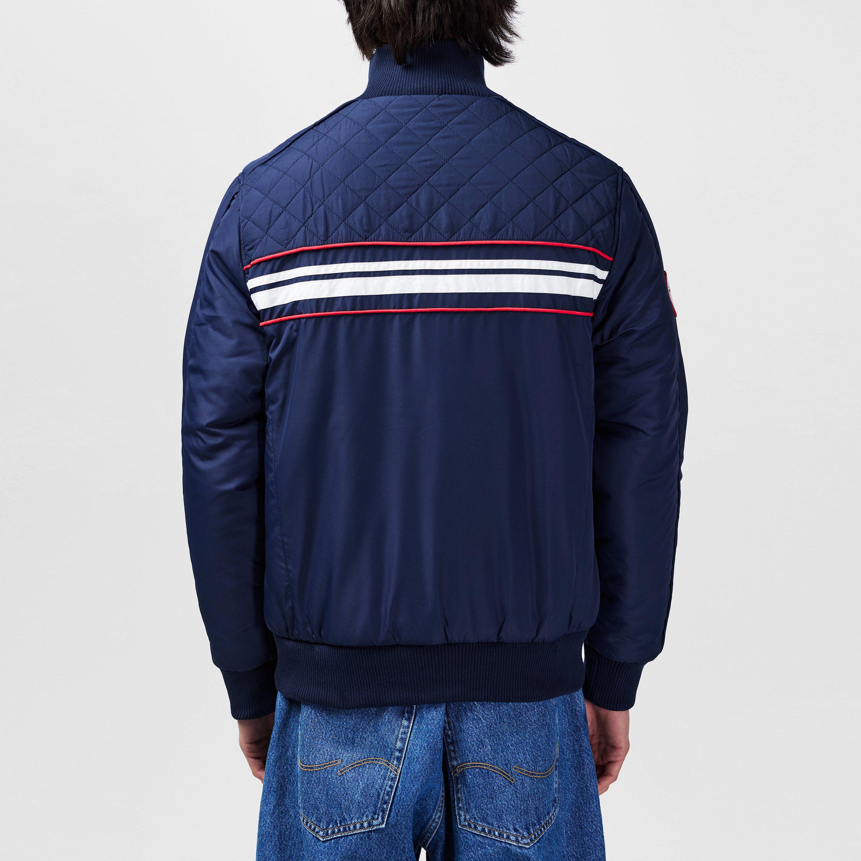 Marineblauw - Lonsdale - Athletic Bomber Jacket - 4