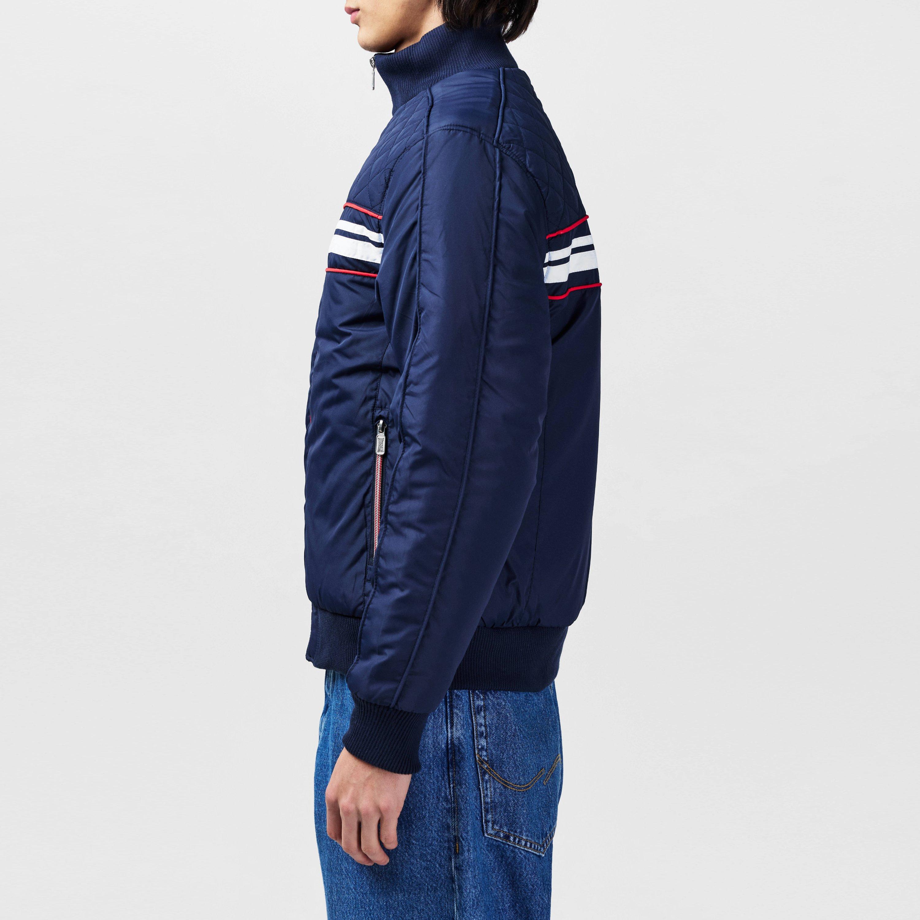 Marineblauw - Lonsdale - Athletic Bomber Jacket - 5