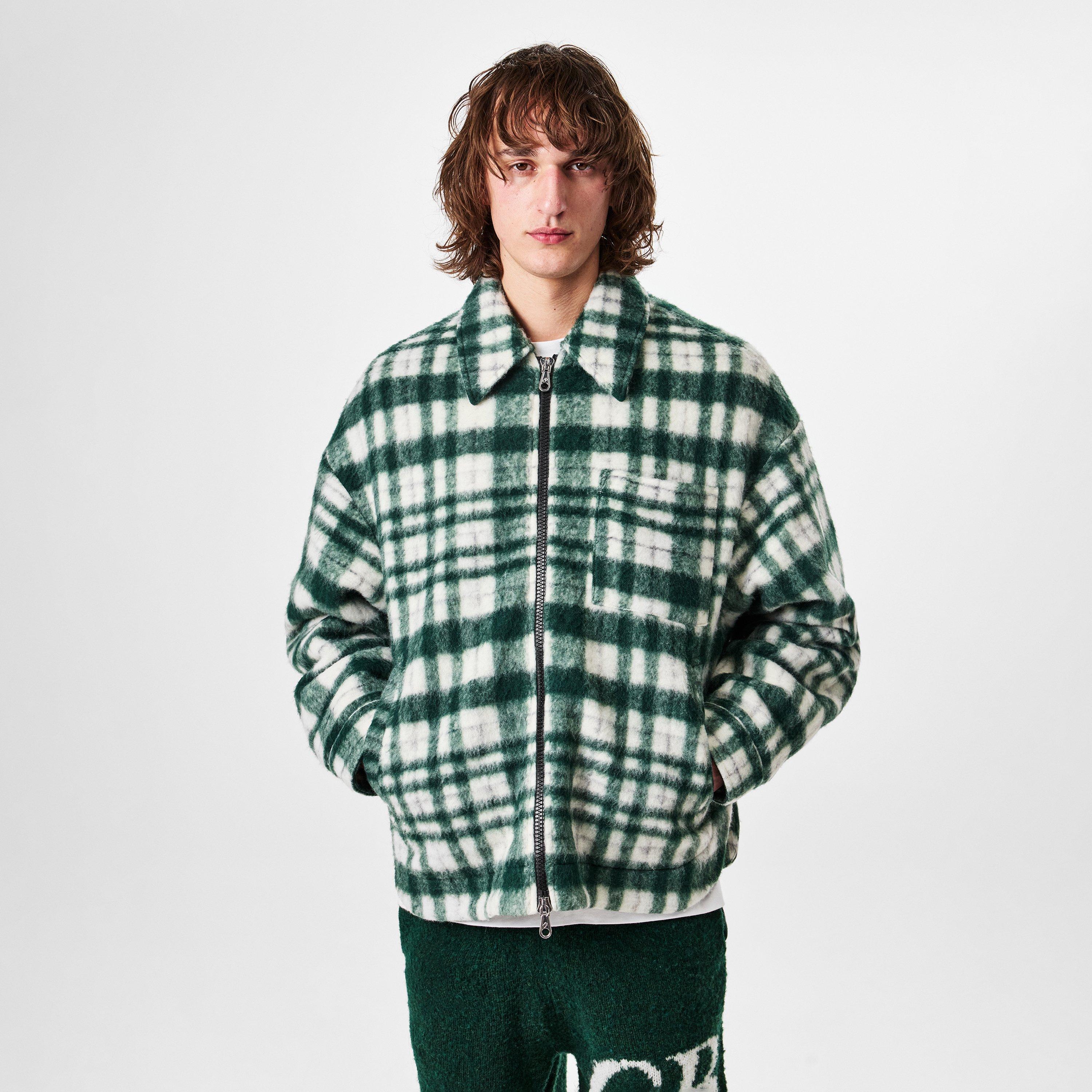 Green - Cole Buxton - Zipped Overshirt - 3