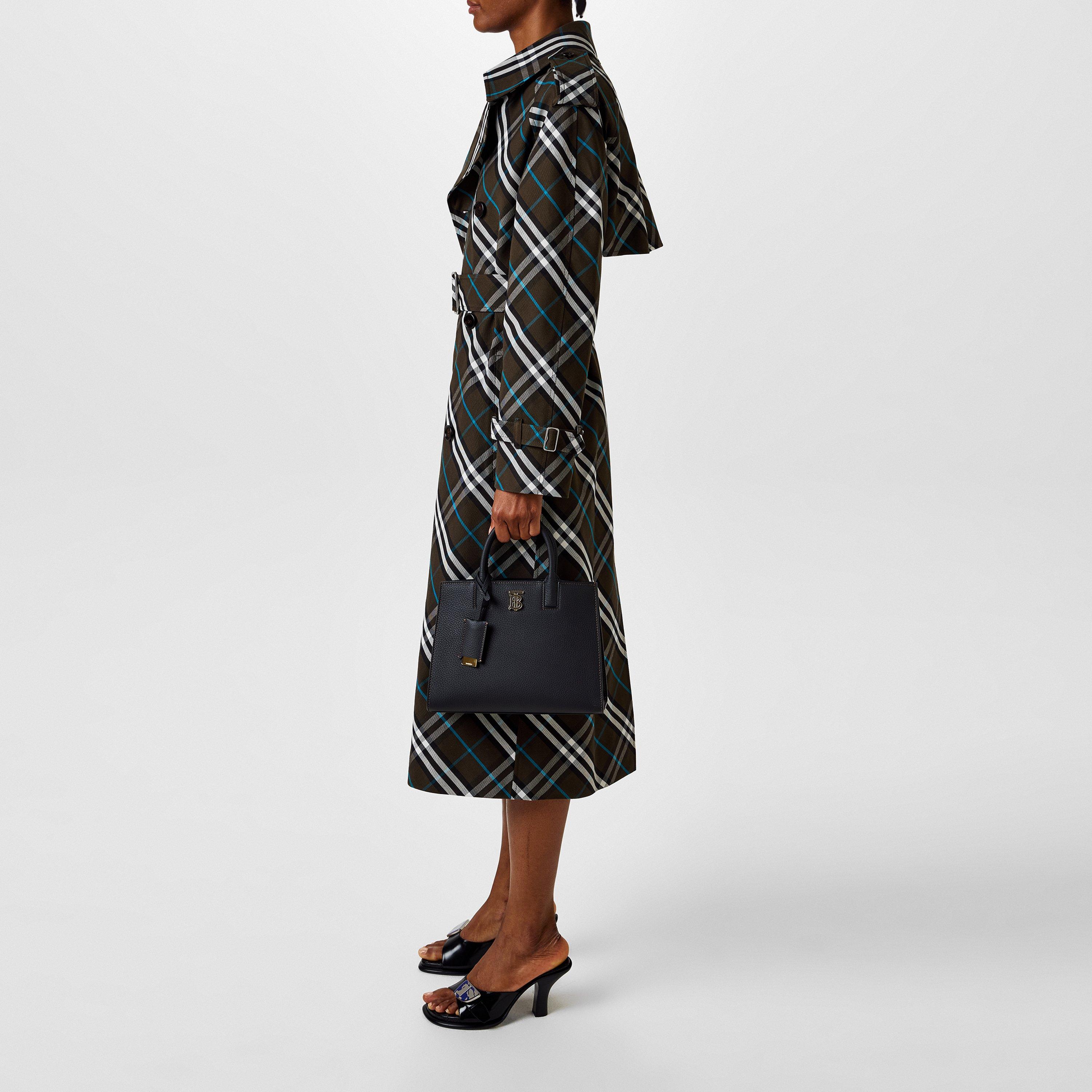 Lichen - Burberry - Women's Long Check Trench Mac - 2