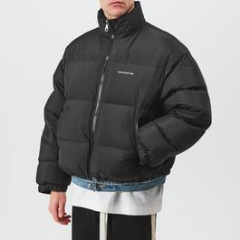 Cole Buxton Cropped Logo Puffer