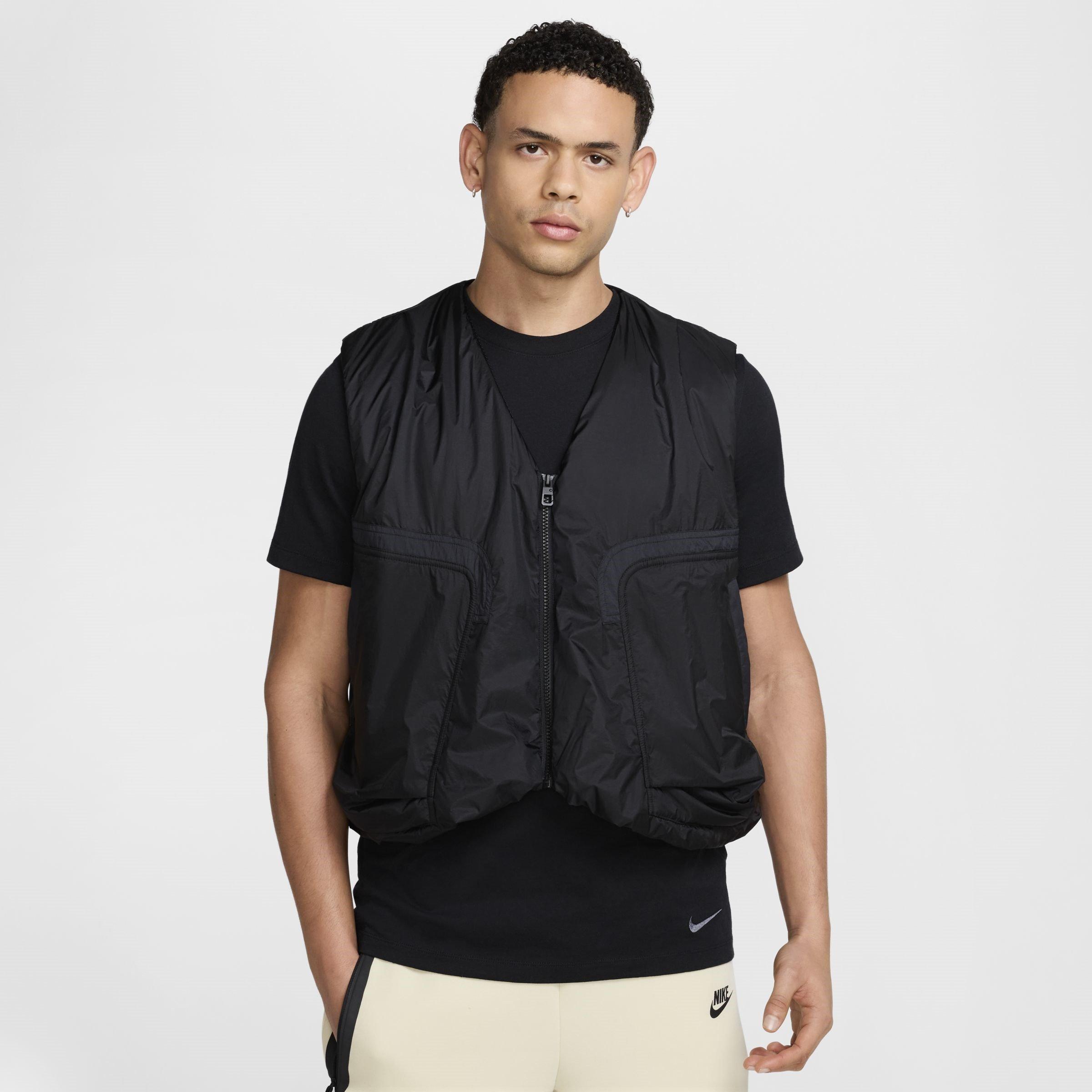 Black - Nike - Tech Woven Vest - 1