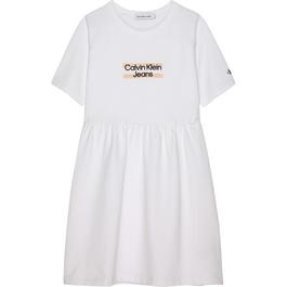 Calvin Klein Jeans HERO LOGO SS T-SHIRT DRESS