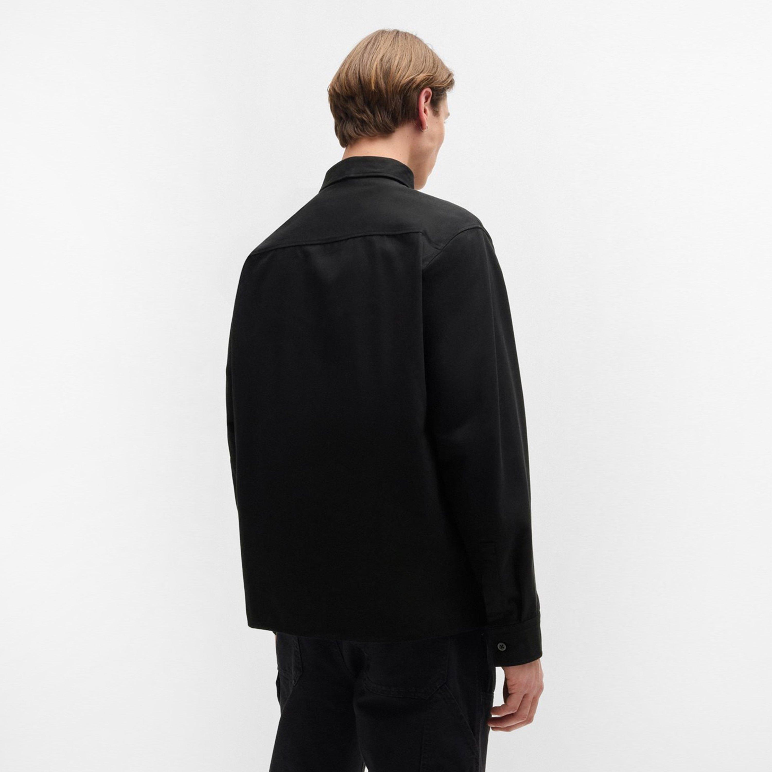 Black 001 - Hugo - Men's Overshirt - 3
