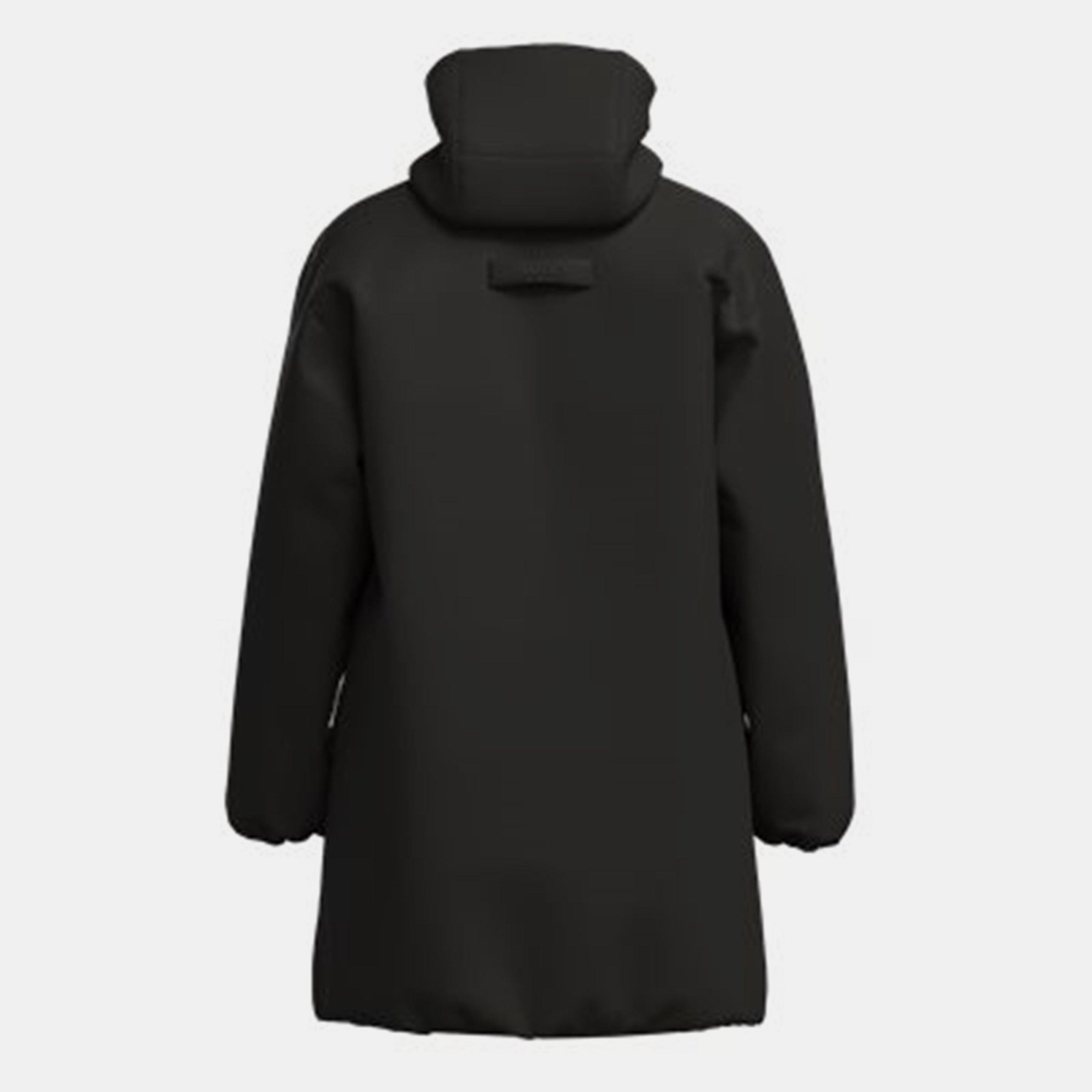 Black 001 - Hugo - Men's Mandev Water Repellent Thigh Length Short Puffer Jacket - 2