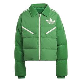 adidas Originals 70s Velvet Puffer Jacket Womens