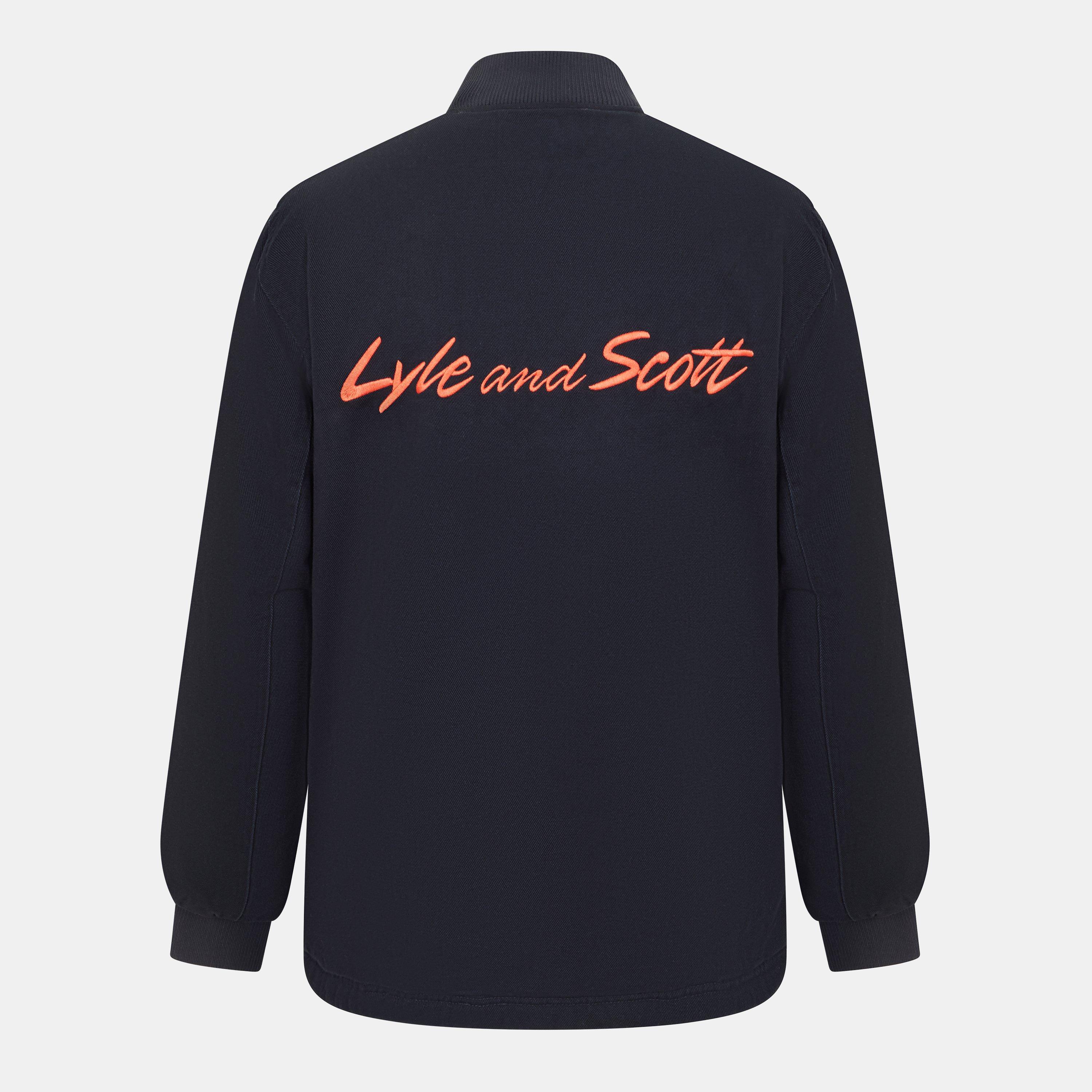 Dark Navy - Lyle and Scott - Men's Lightweight Puffer Jacket - 2