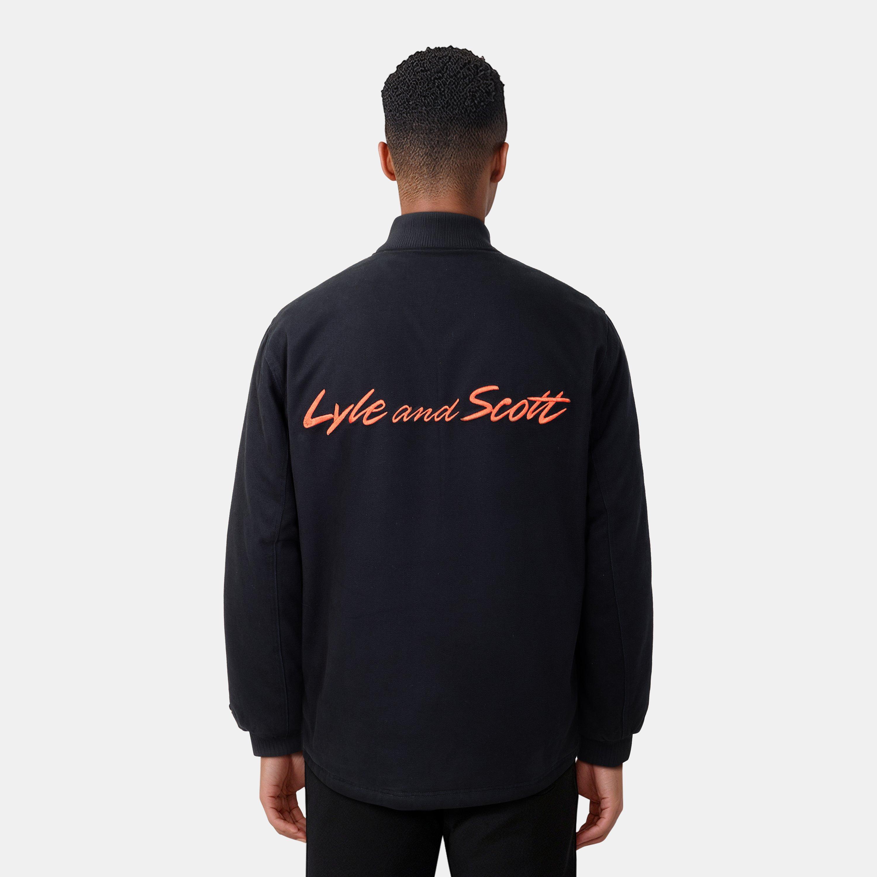 Dark Navy - Lyle and Scott - Men's Lightweight Puffer Jacket - 4