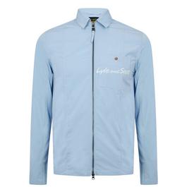 Lyle and Scott Pnlld Overshirt Sn99