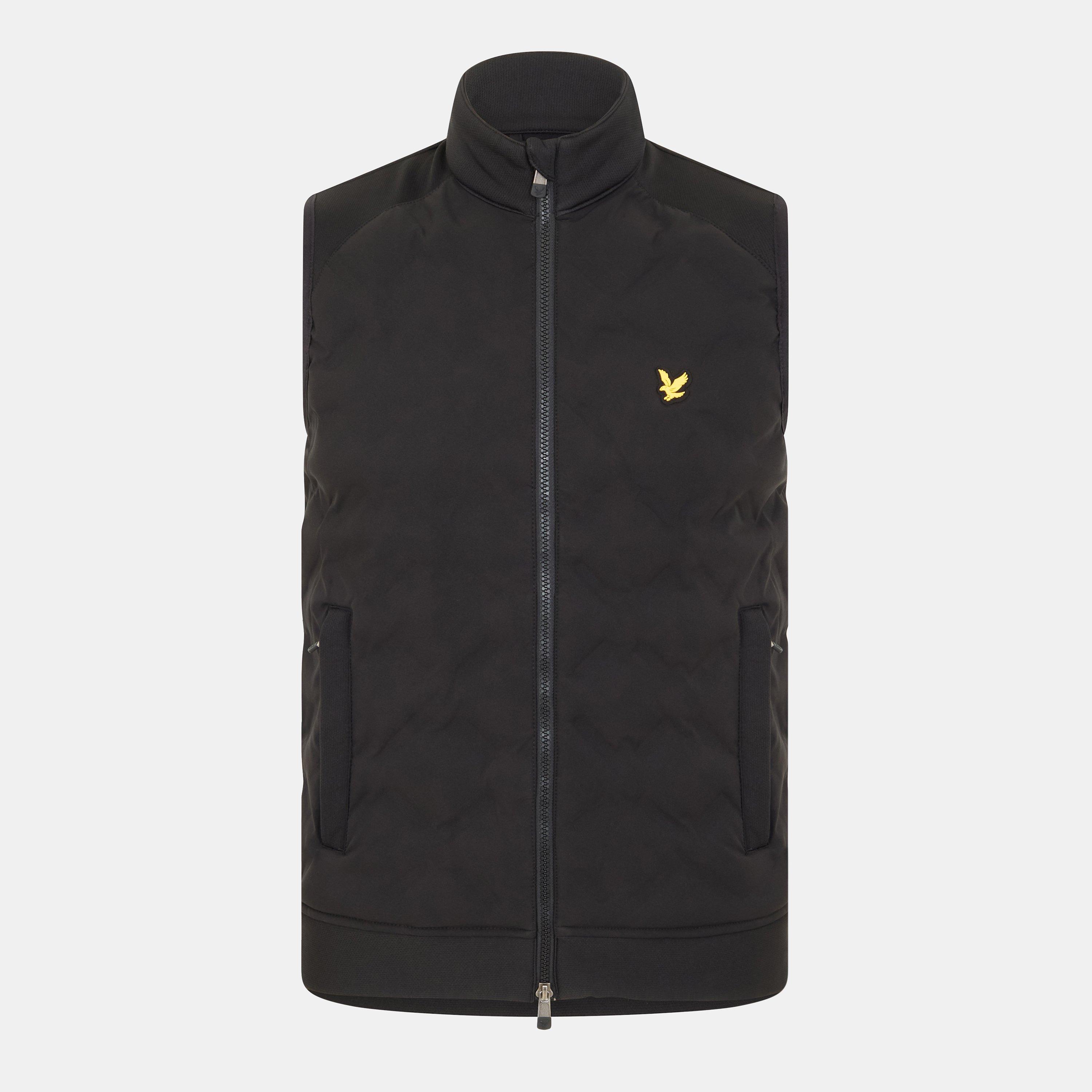Jet Black - Lyle and Scott - Quilted Gilet - 1