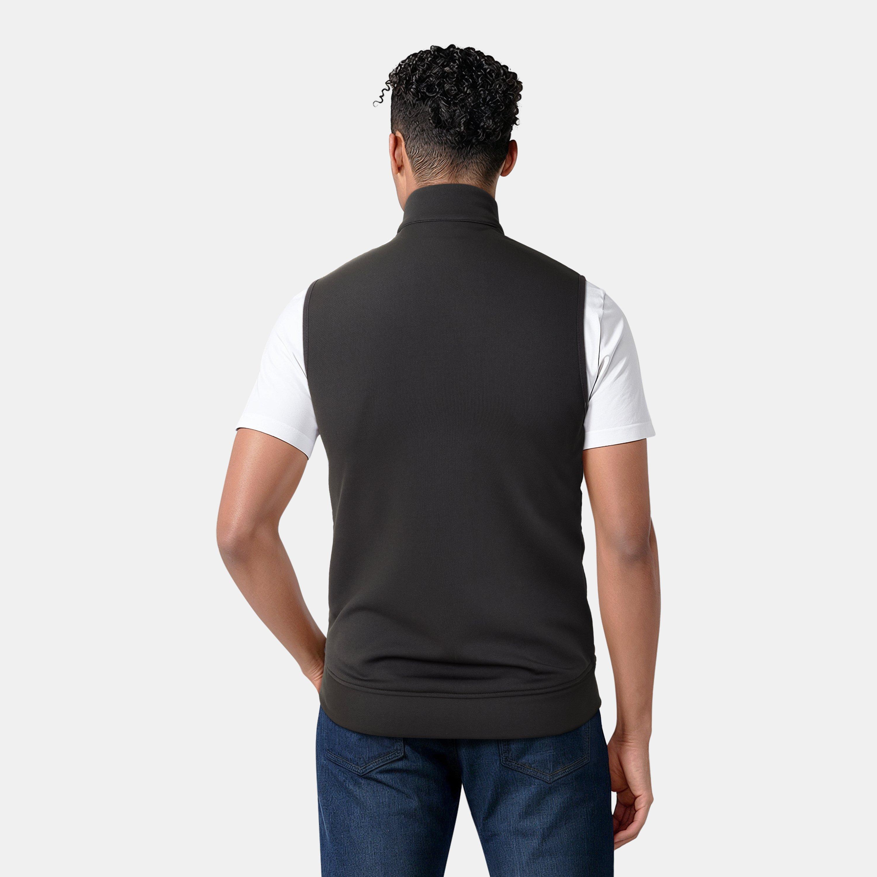 Jet Black - Lyle and Scott - Quilted Gilet - 4