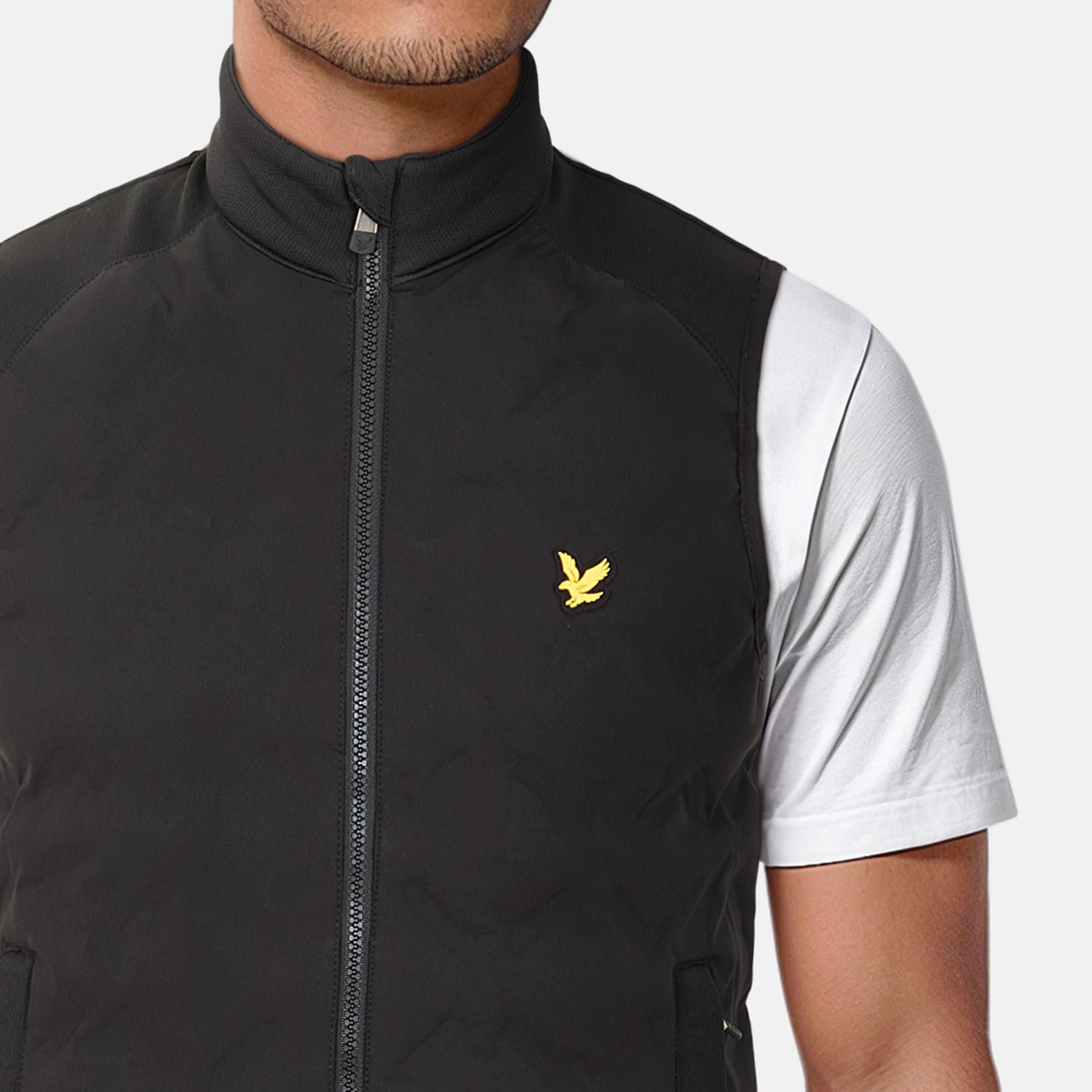 Jet Black - Lyle and Scott - Quilted Gilet - 5