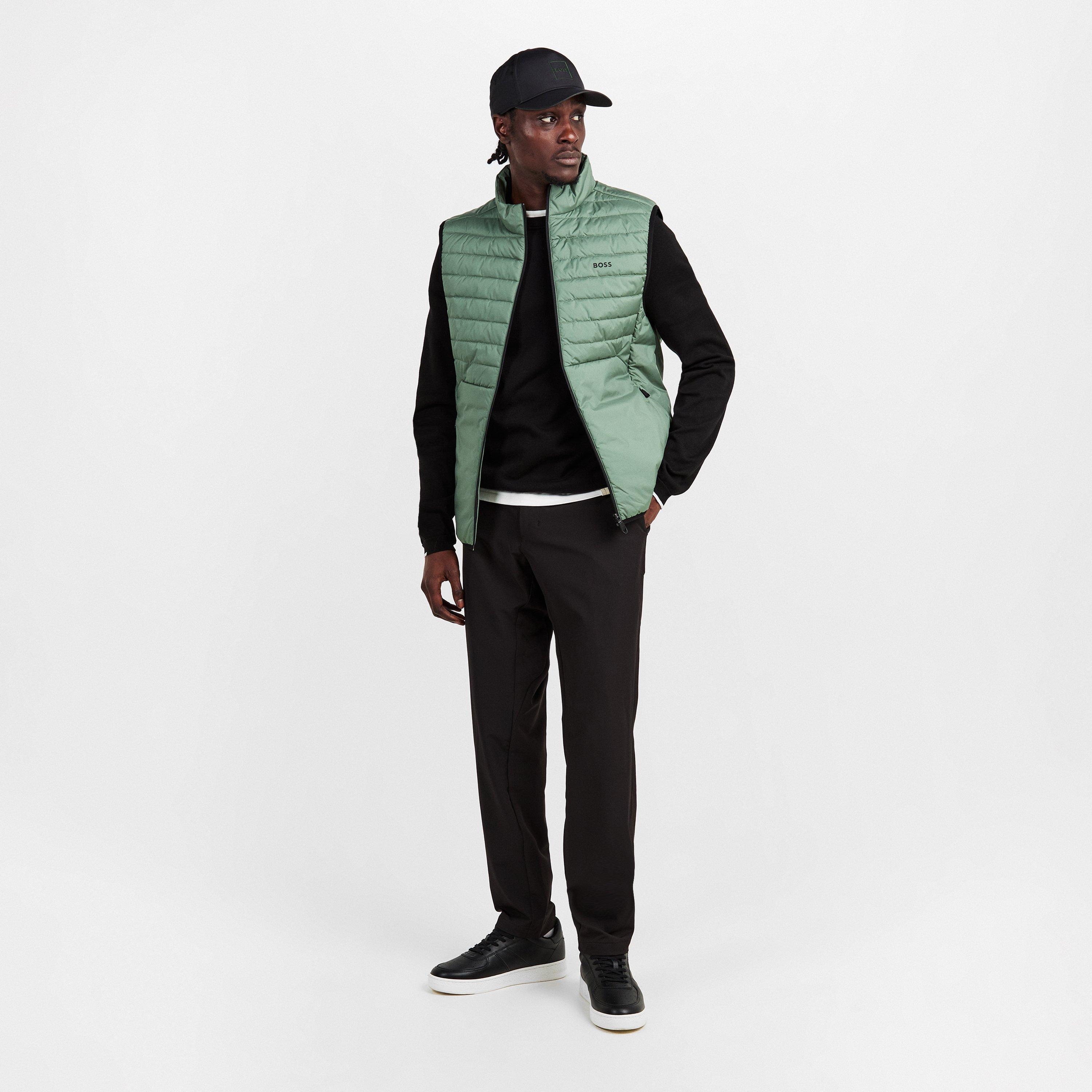 Öffnen Grün - Boss - Men's Urbanex Quilted Water Resistant Sleeveless Gilet - 6