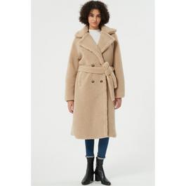 Be You B Teddy Belted Coat