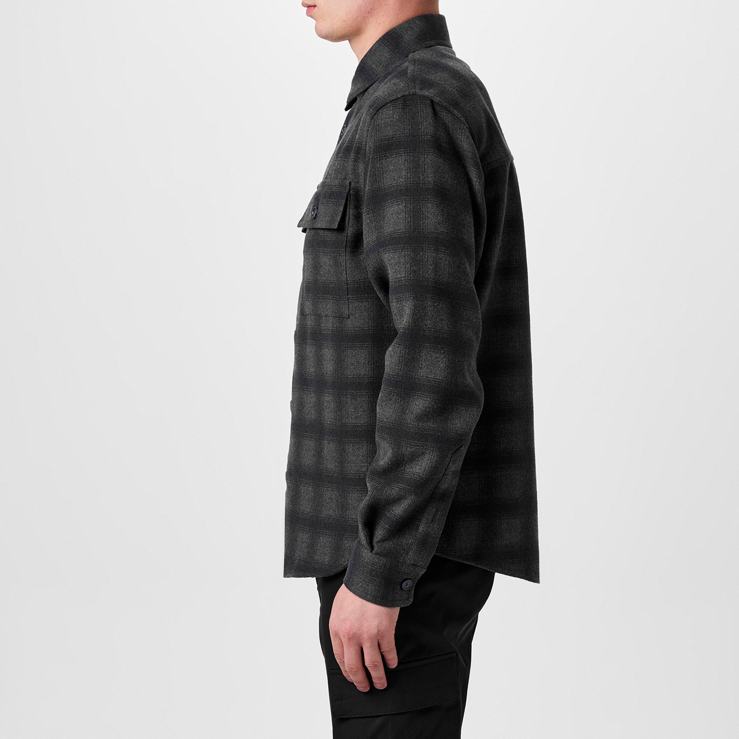 Med Grey 030 - Boss - Men's C-Owen Timeless Versatility Overshirt - 5