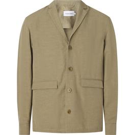 Calvin Klein LINEN VISCOSE SHIRT  BLAZER