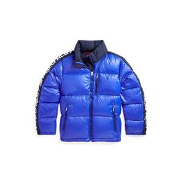 Polo Ralph Lauren Logo Hooded Down Jacket Juniors