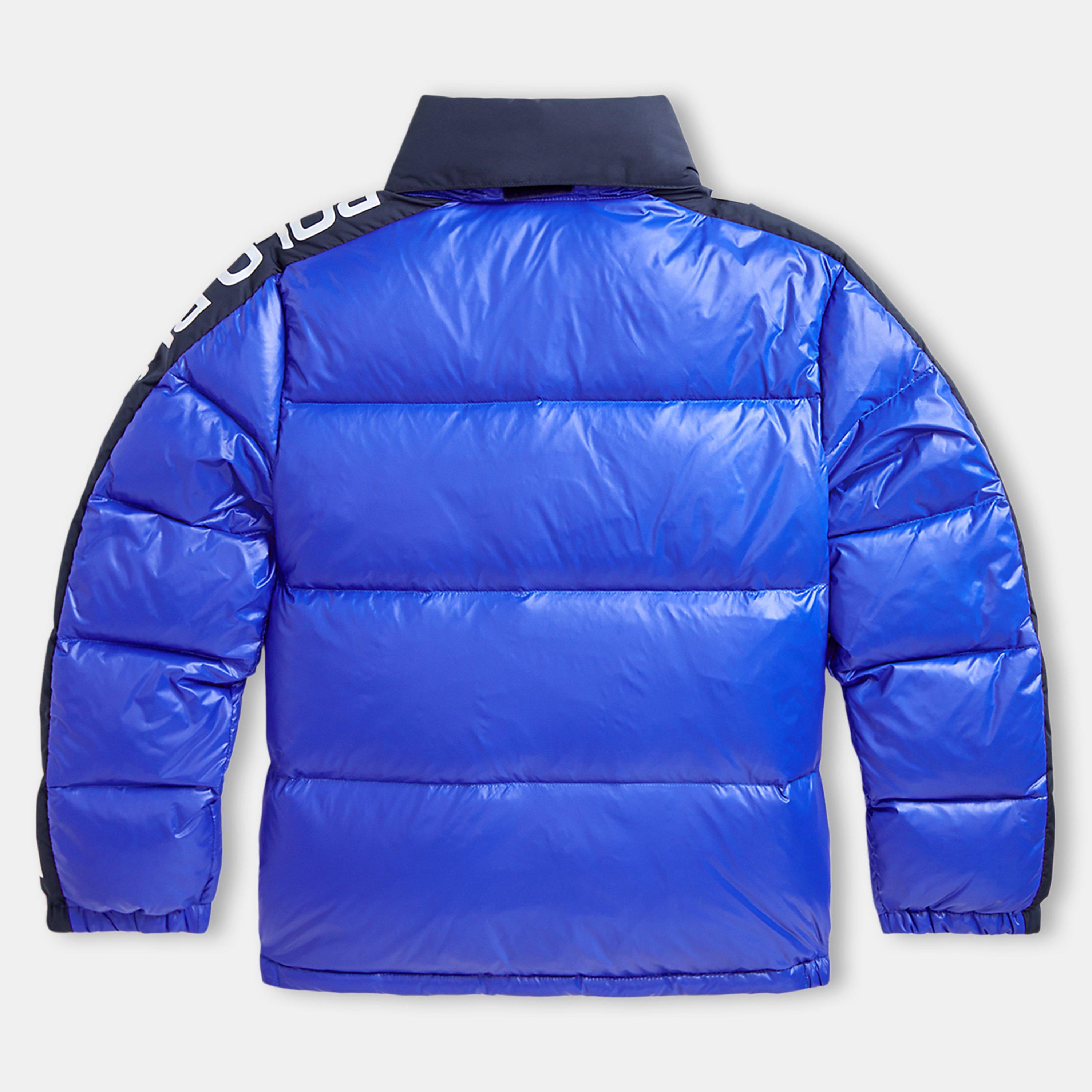 Sapphire Star - Polo Ralph Lauren - Kids' Duck Down Hooded Short Puffer Jacket - 2