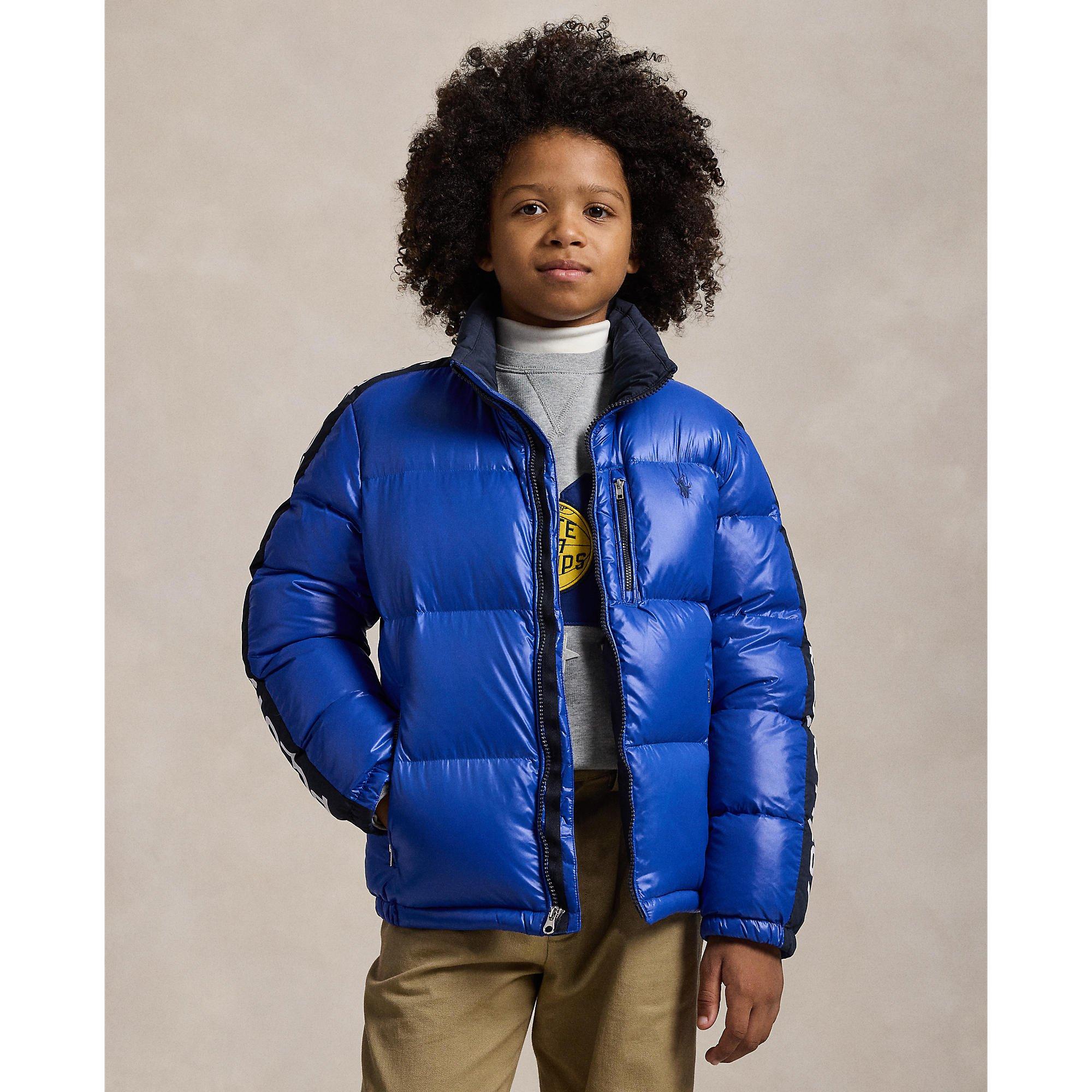 Sapphire Star - Polo Ralph Lauren - Kids' Duck Down Hooded Short Puffer Jacket - 3