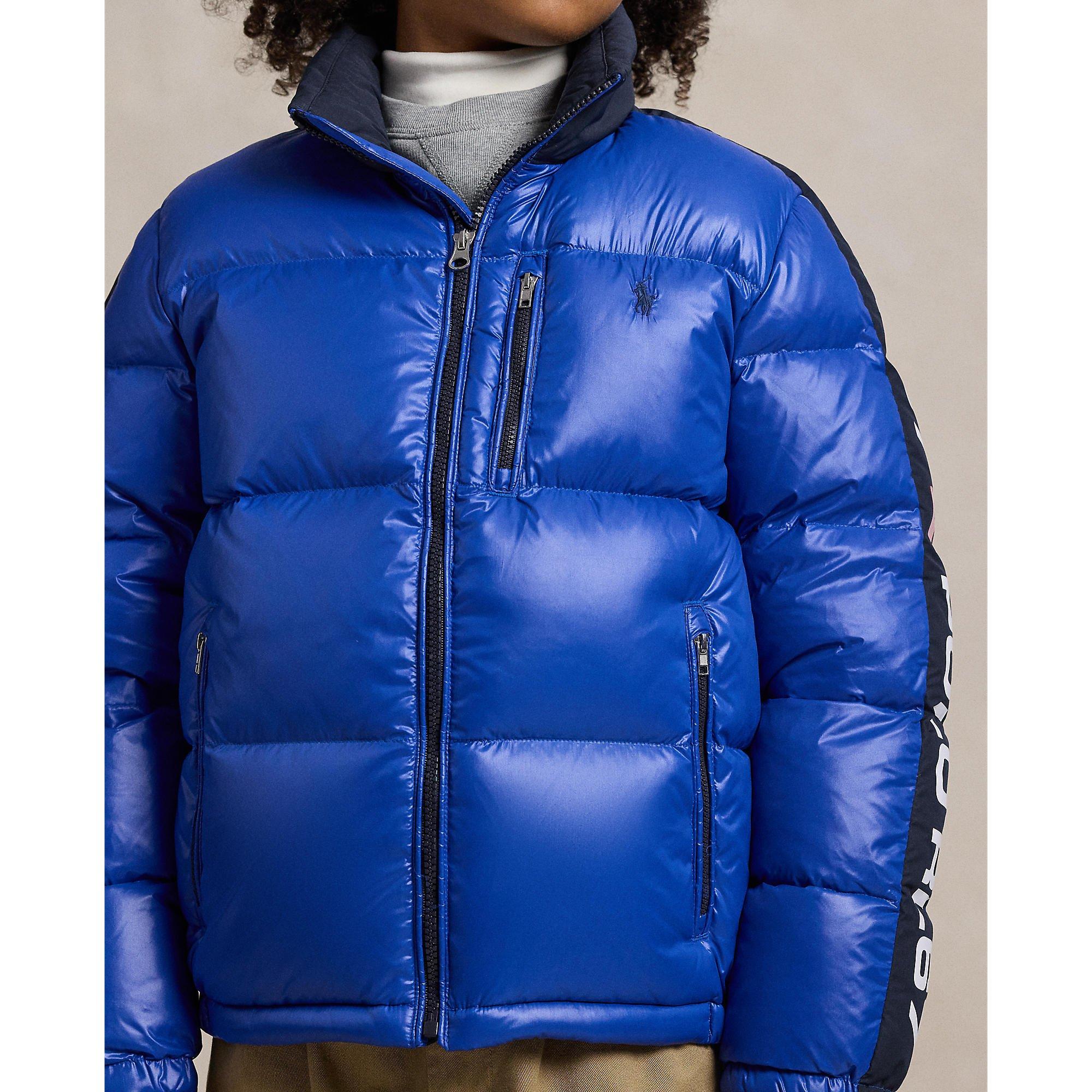 Polo Ralph Lauren Kids' Duck Down Hooded Short Puffer Jacket