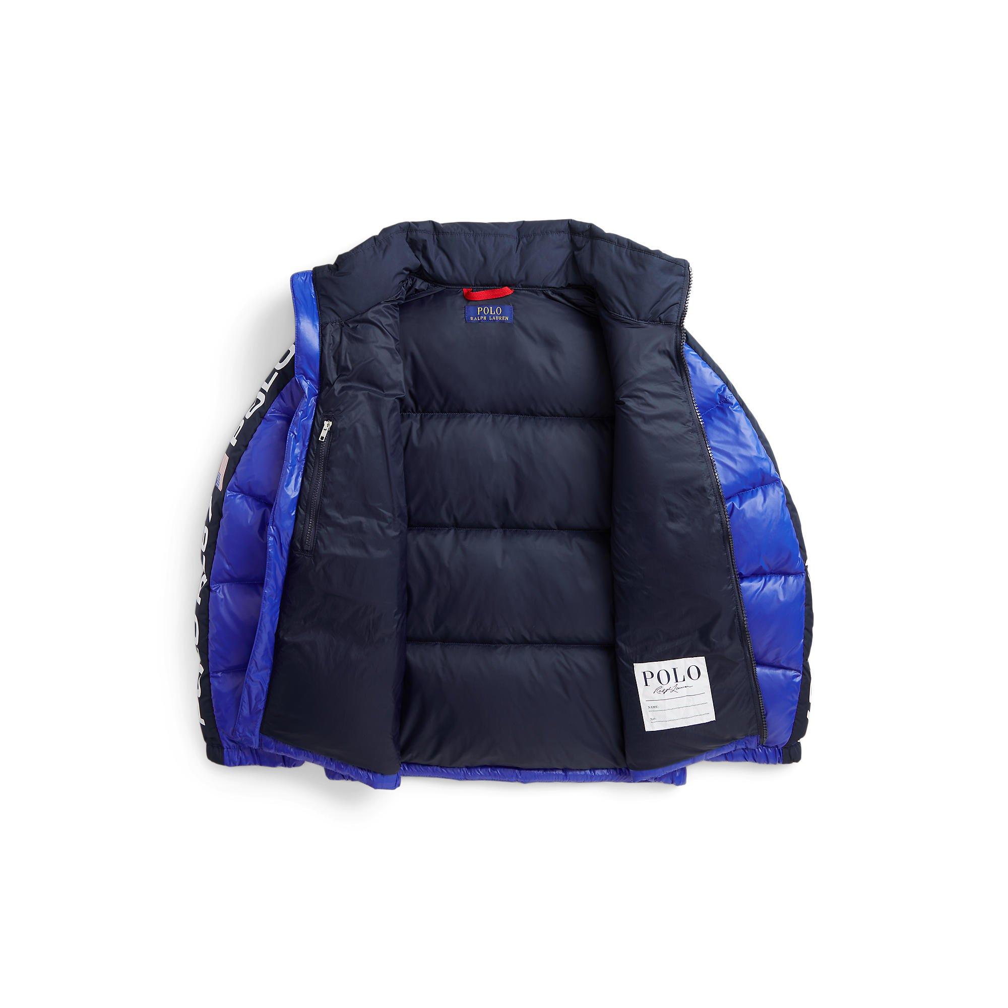Sapphire Star - Polo Ralph Lauren - Kids' Duck Down Hooded Short Puffer Jacket - 6