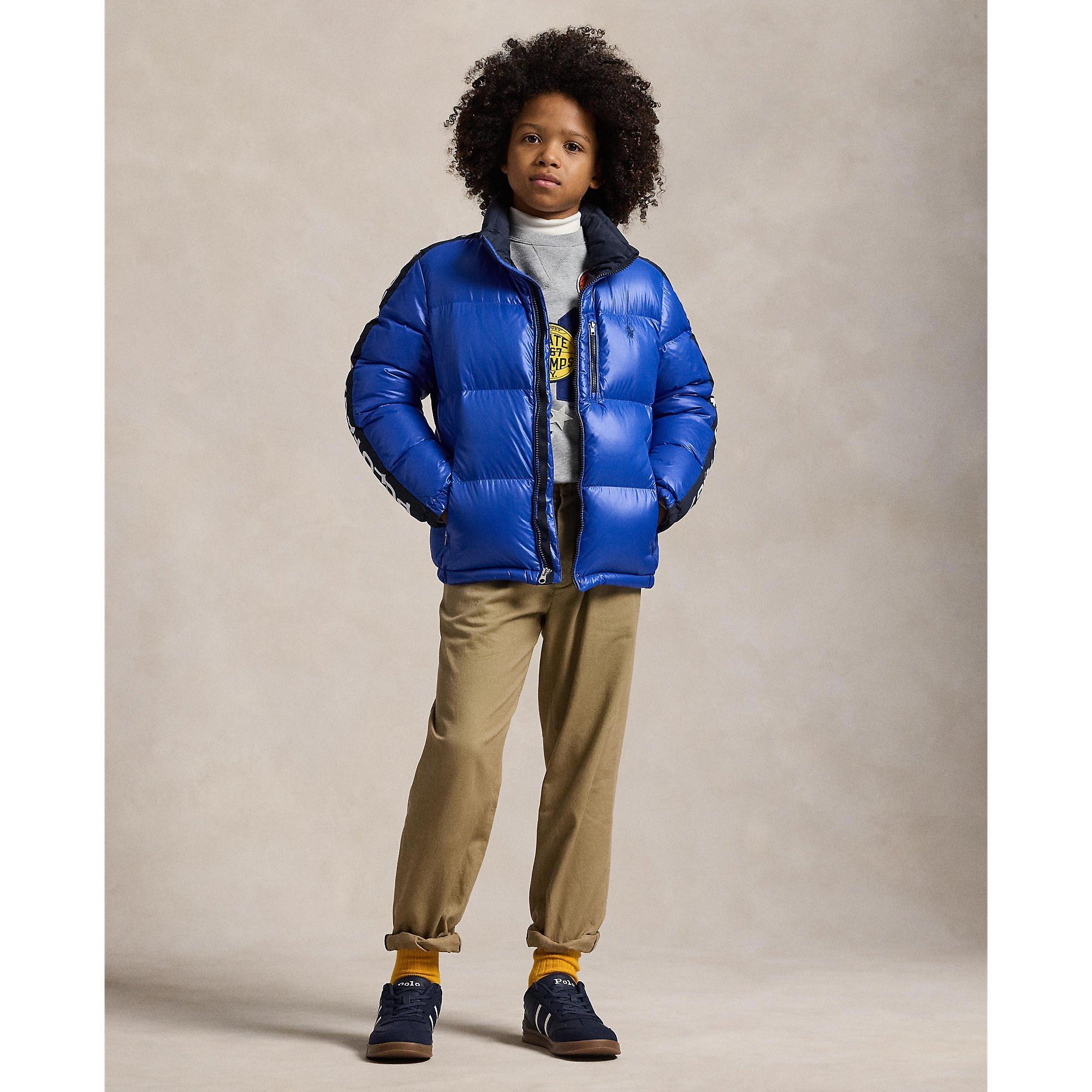 Sapphire Star - Polo Ralph Lauren - Kids' Duck Down Hooded Short Puffer Jacket - 7
