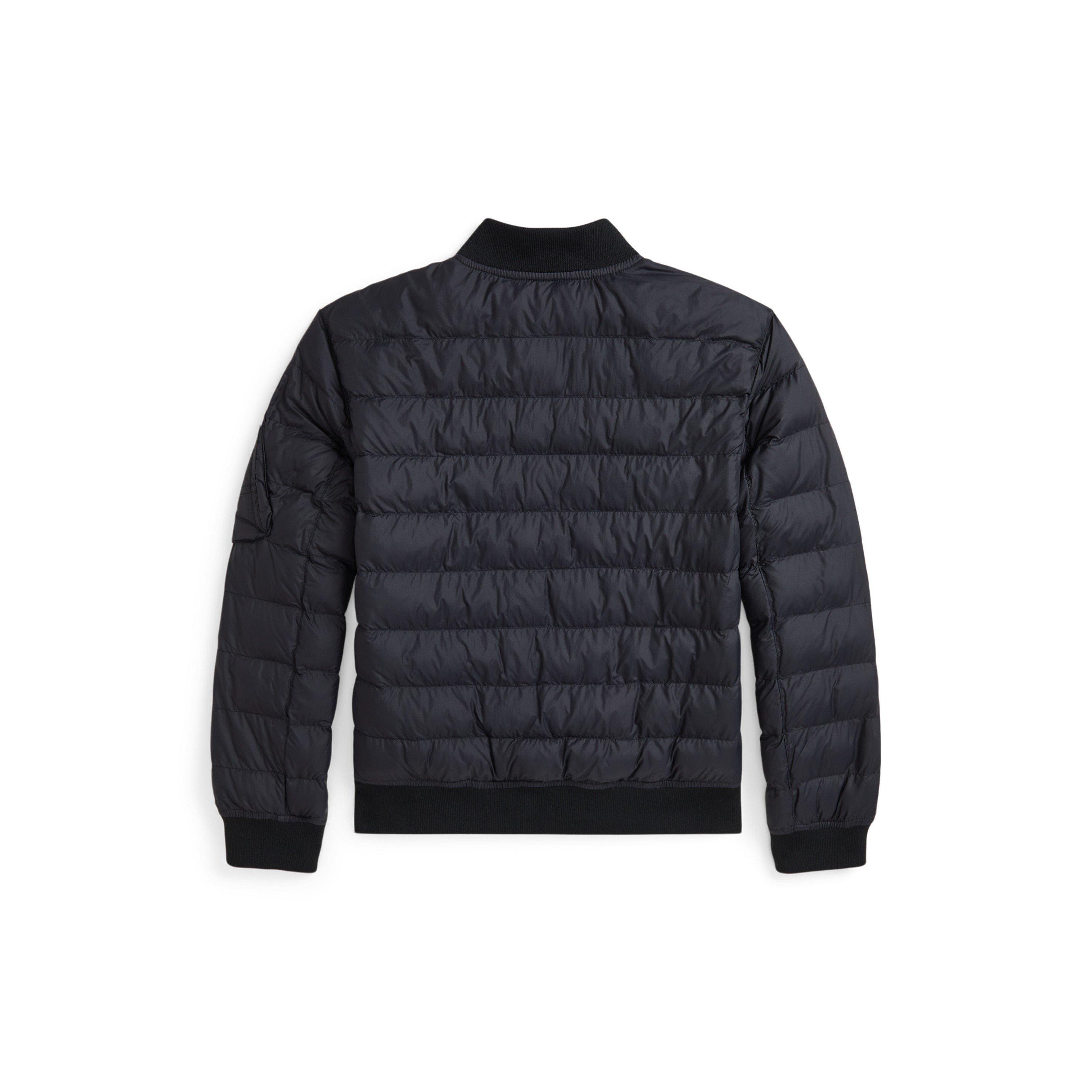 Polo Black - Polo Ralph Lauren - Kids' Bomber Long Sleeve Quilted Full Zip Parka - 2