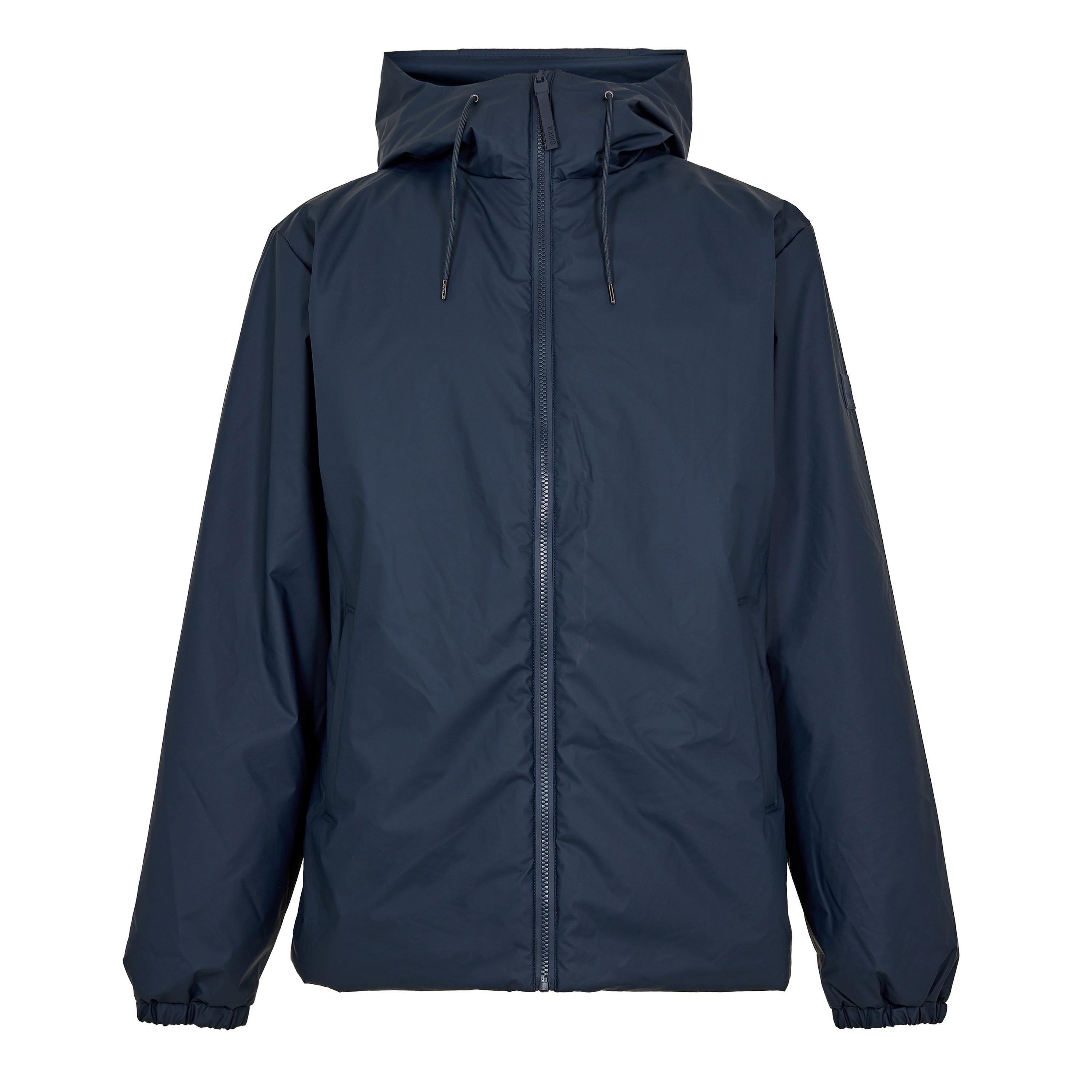 Rains Men's Lohja Insulated Waterproof Jacket - Navy 47 - Small