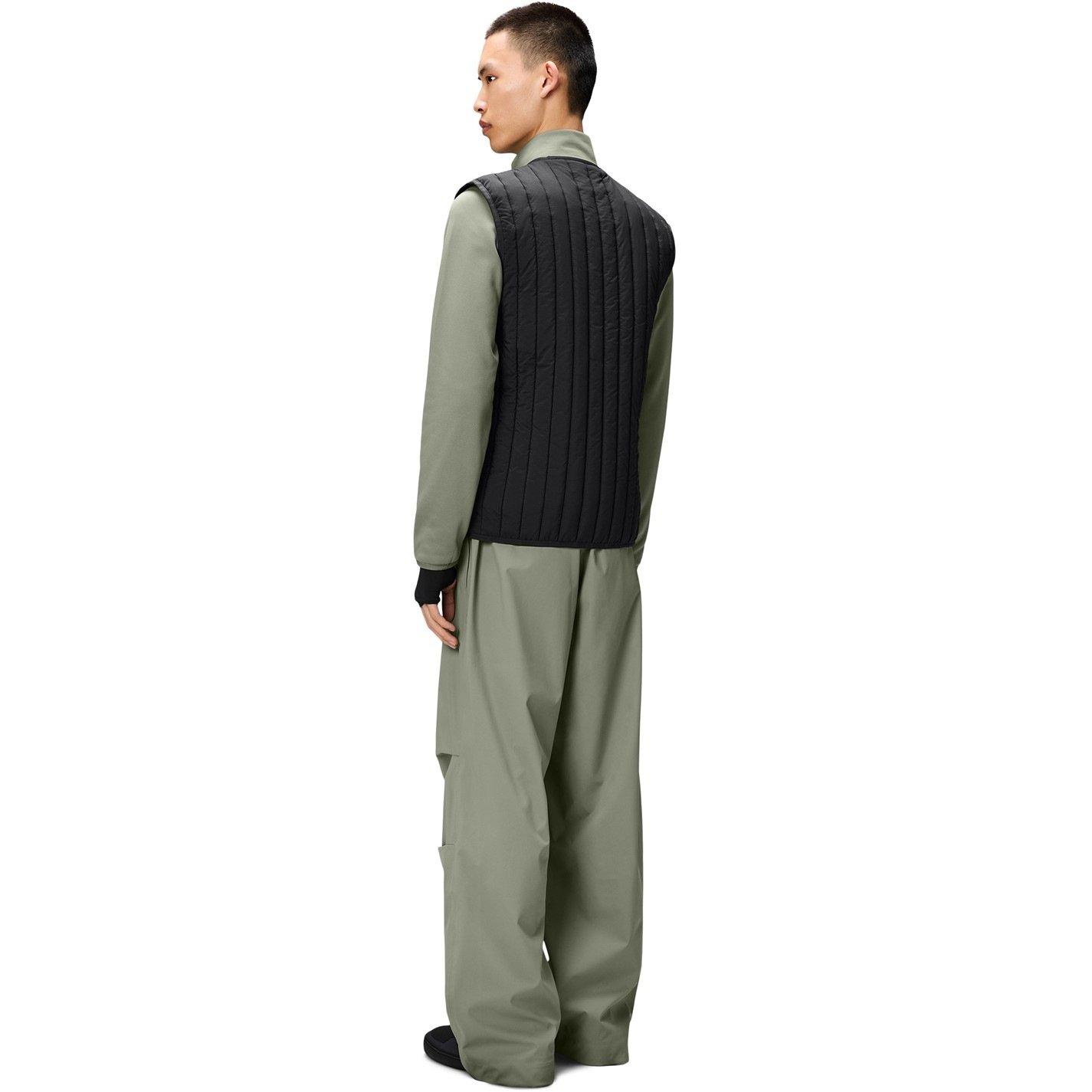 Black 01 - Rains - Mens Banja Liner Vest - 4