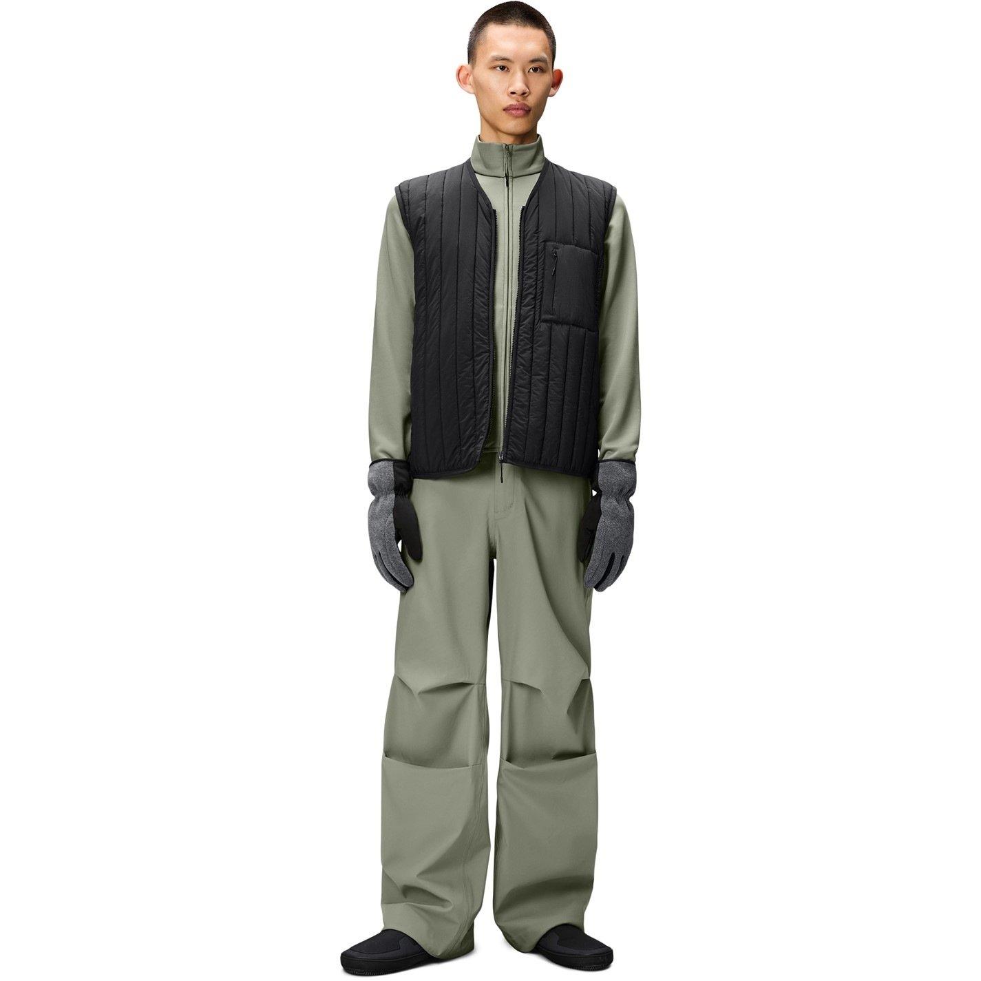Black 01 - Rains - Mens Banja Liner Vest - 5