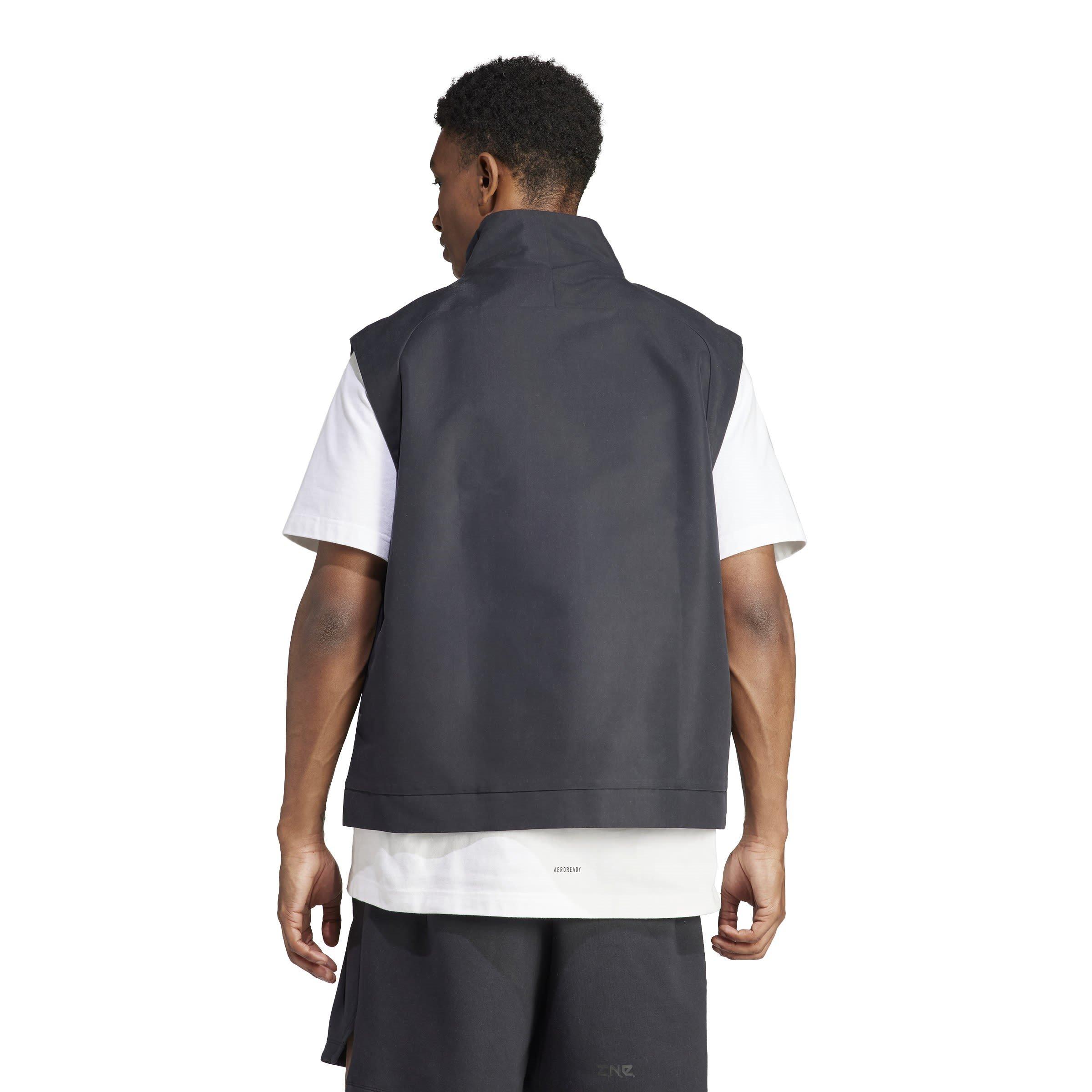Nero - adidas - Men's Z.N.E. Premium Sleeveless Gilet - 3