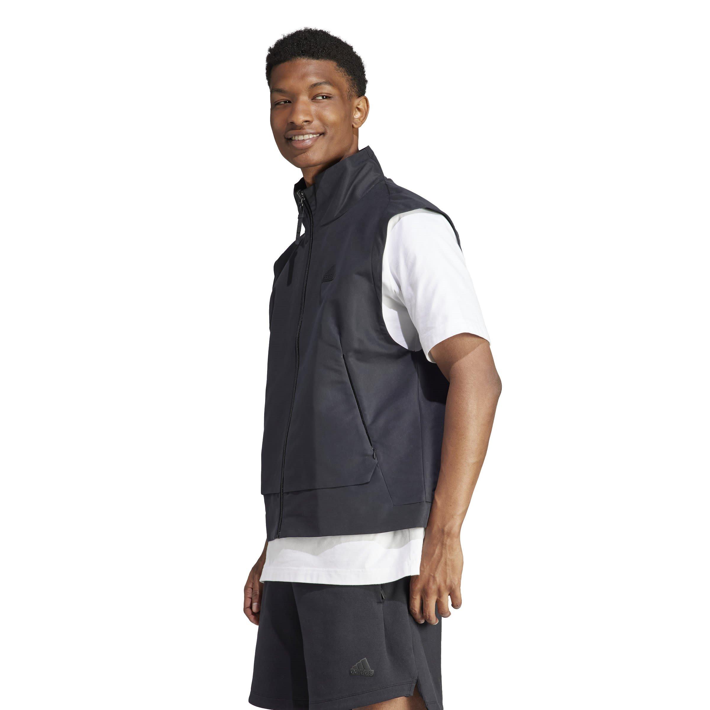 Nero - adidas - Men's Z.N.E. Premium Sleeveless Gilet - 5