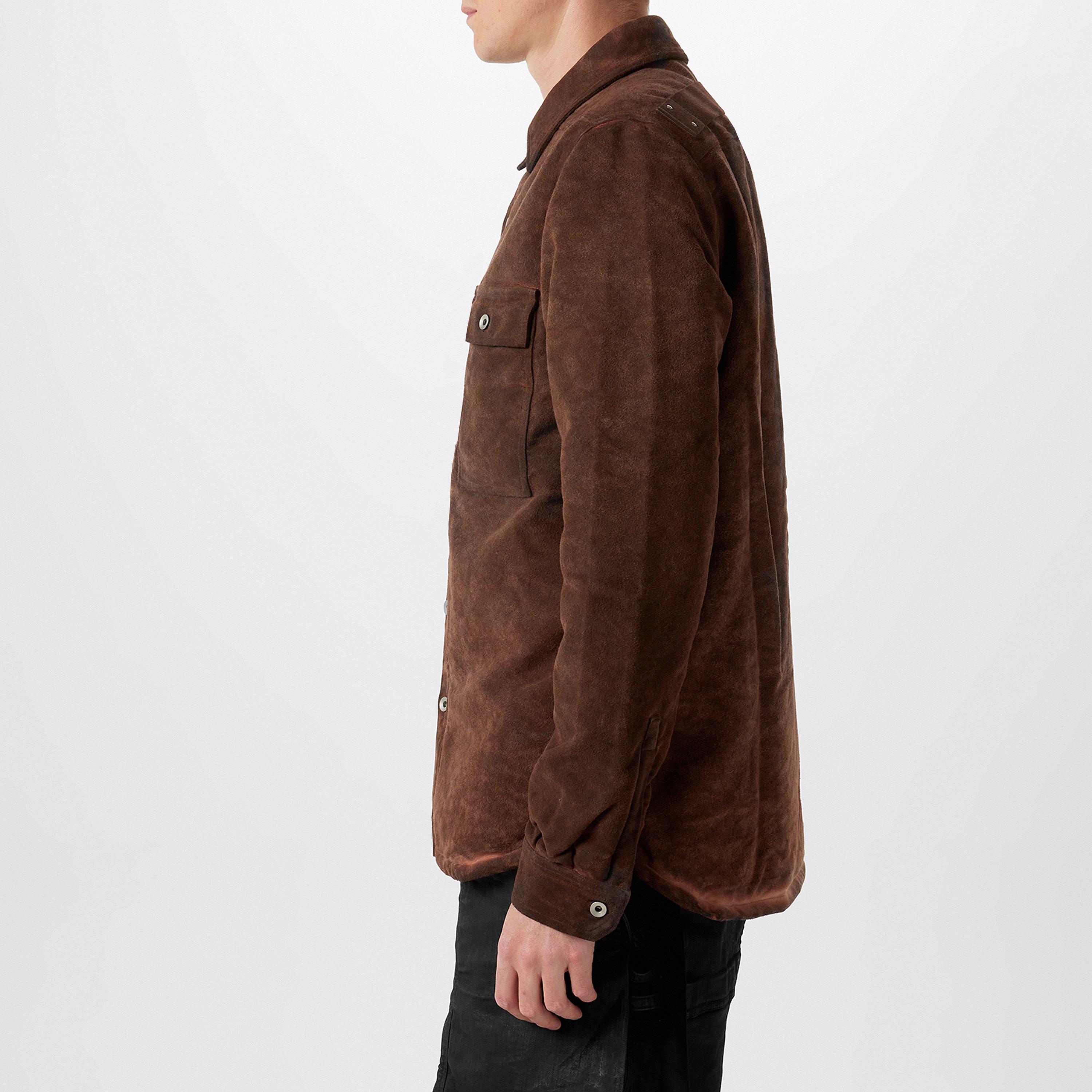 Terra 83 - Rick Owens Drkshdw - Men's  Cotton Long Sleeve Overshirt - 2